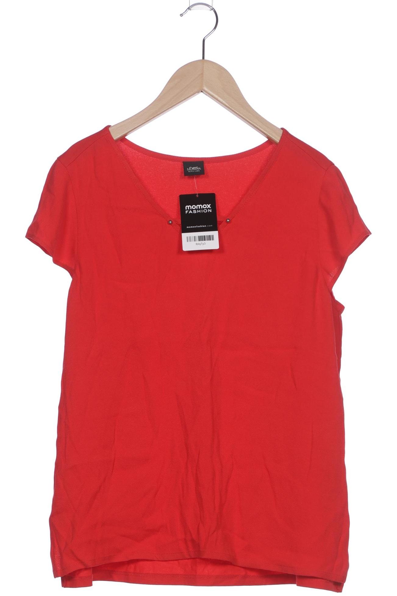 

s.Oliver Damen T-Shirt, rot, Gr. 38