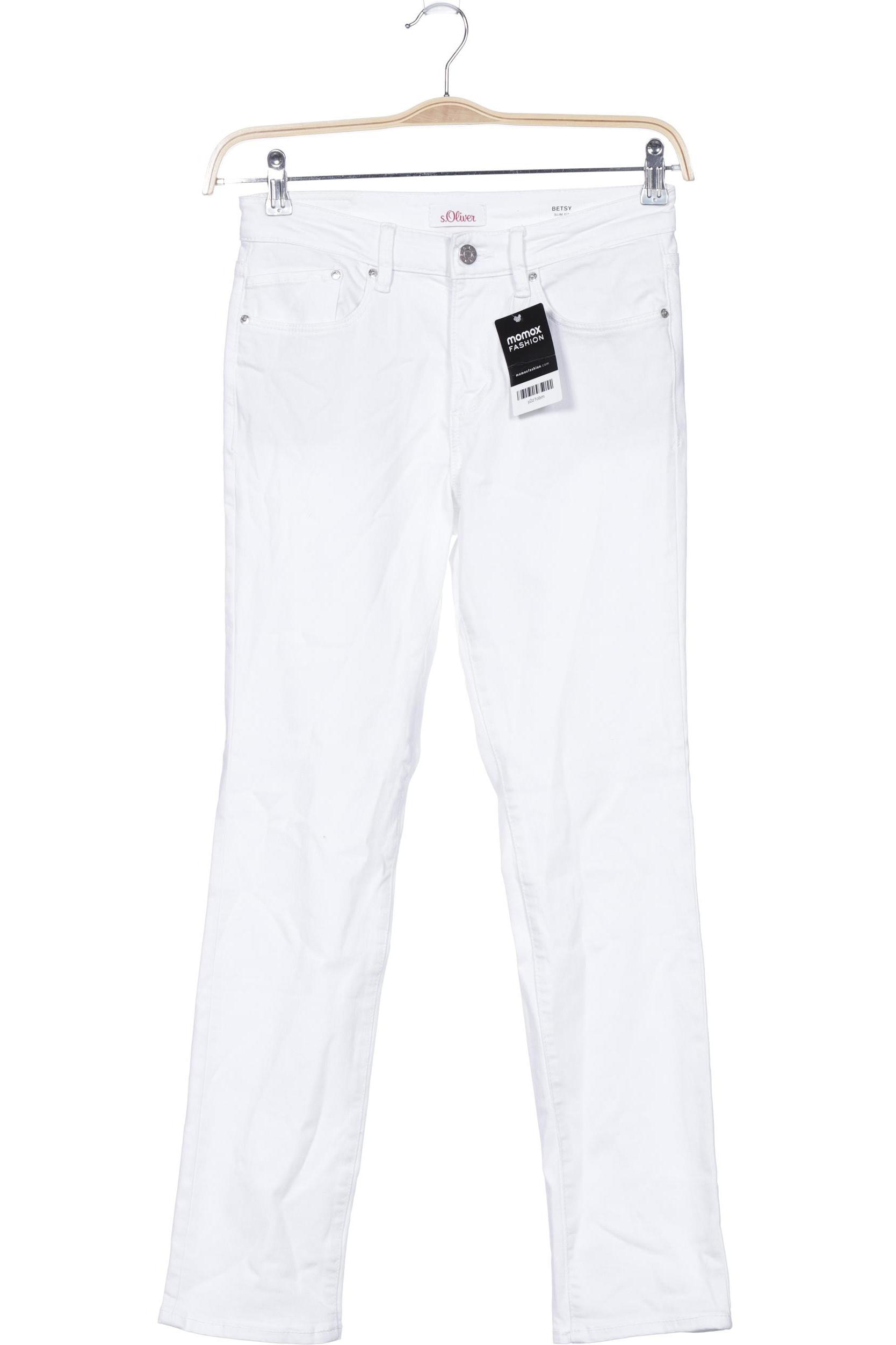 

s.Oliver Damen Jeans, weiß, Gr. 36