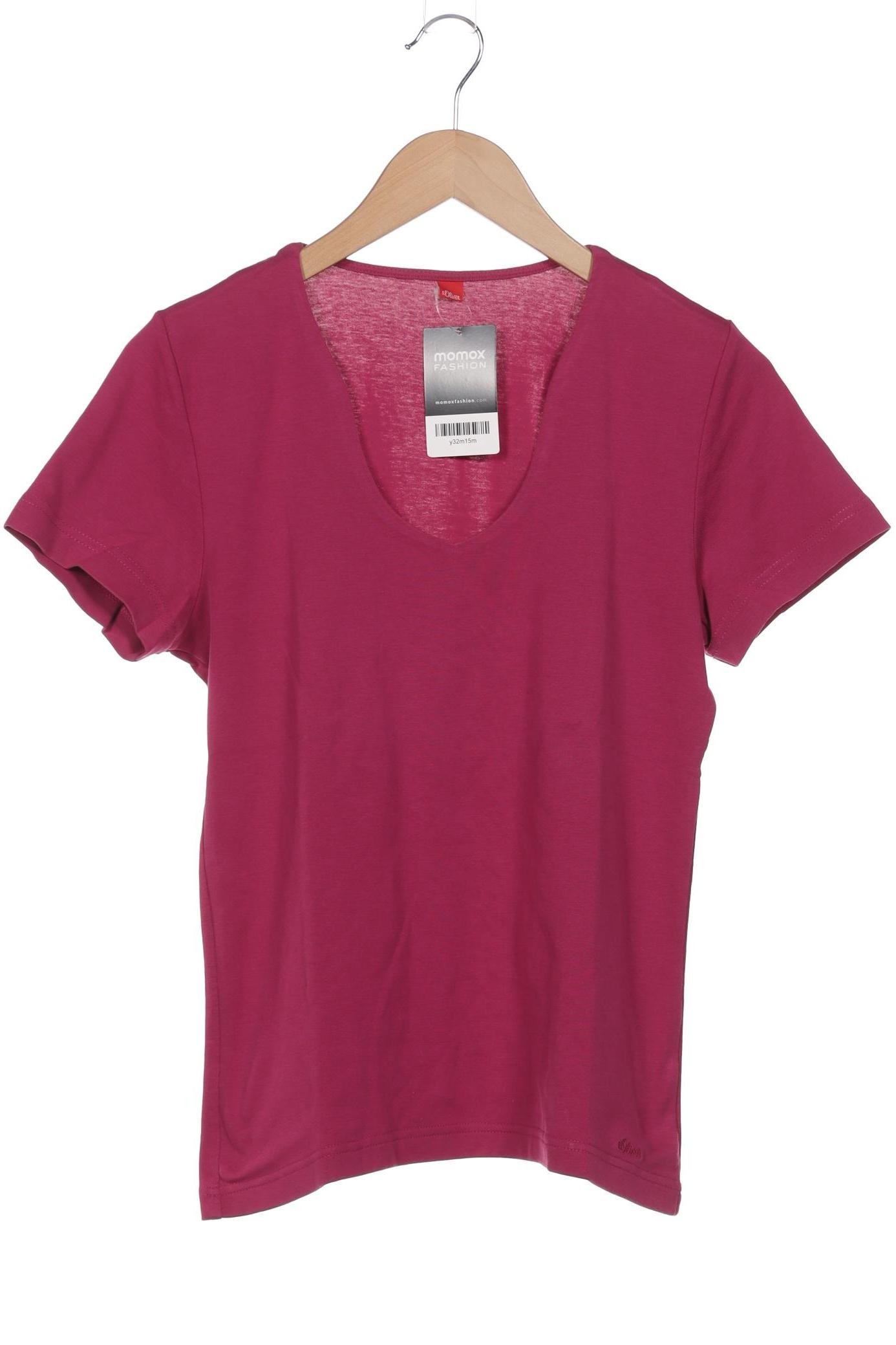 

s.Oliver Damen T-Shirt, pink, Gr. 42
