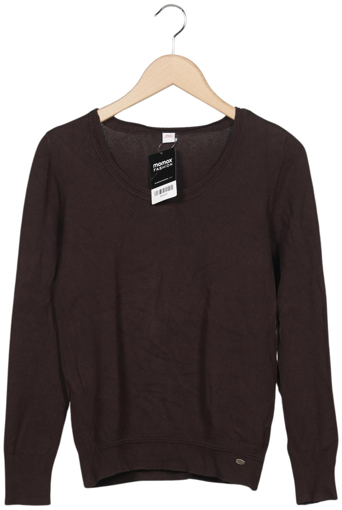 

s.Oliver Damen Pullover, braun, Gr. 38