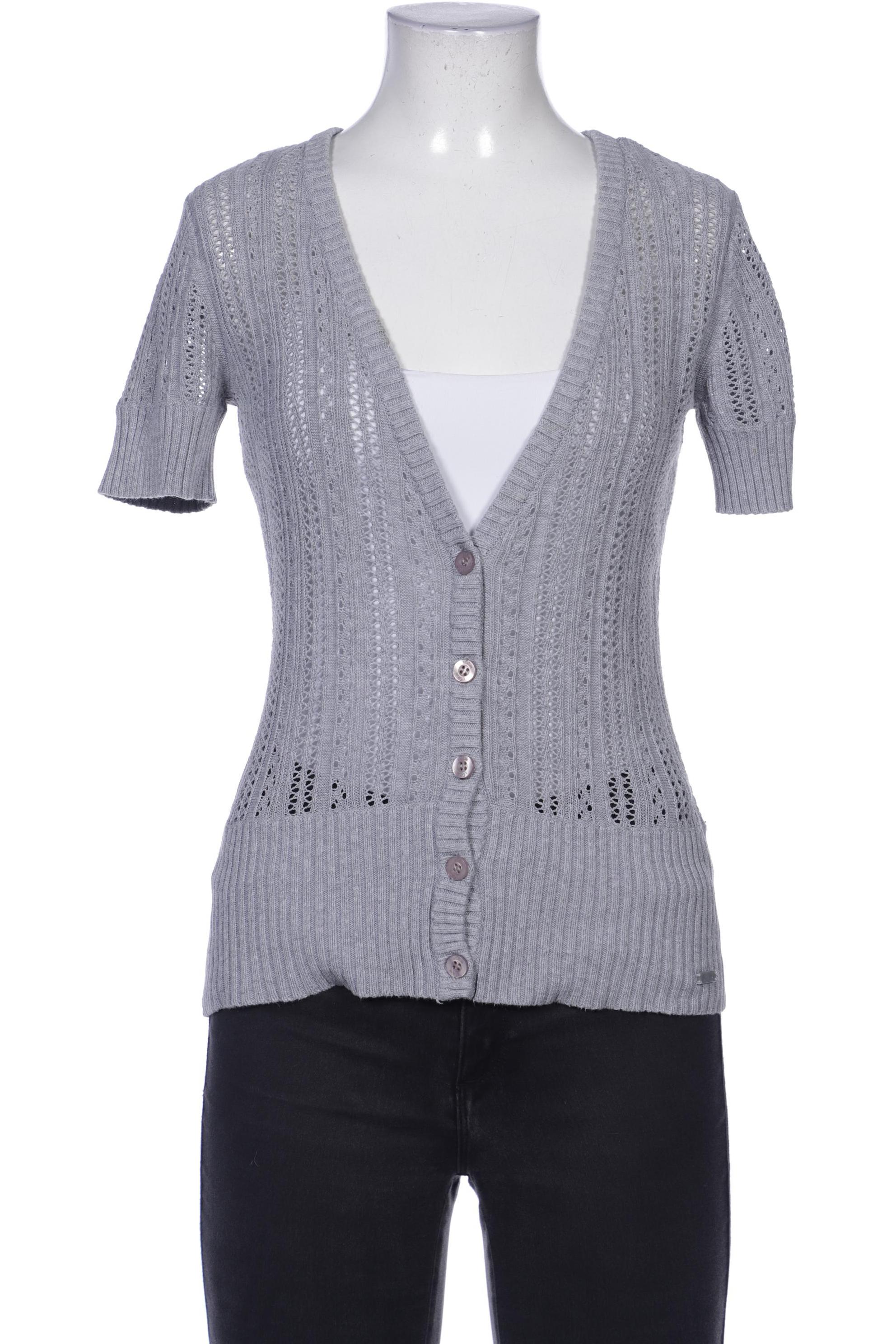 

s.Oliver Damen Strickjacke, grau, Gr. 34