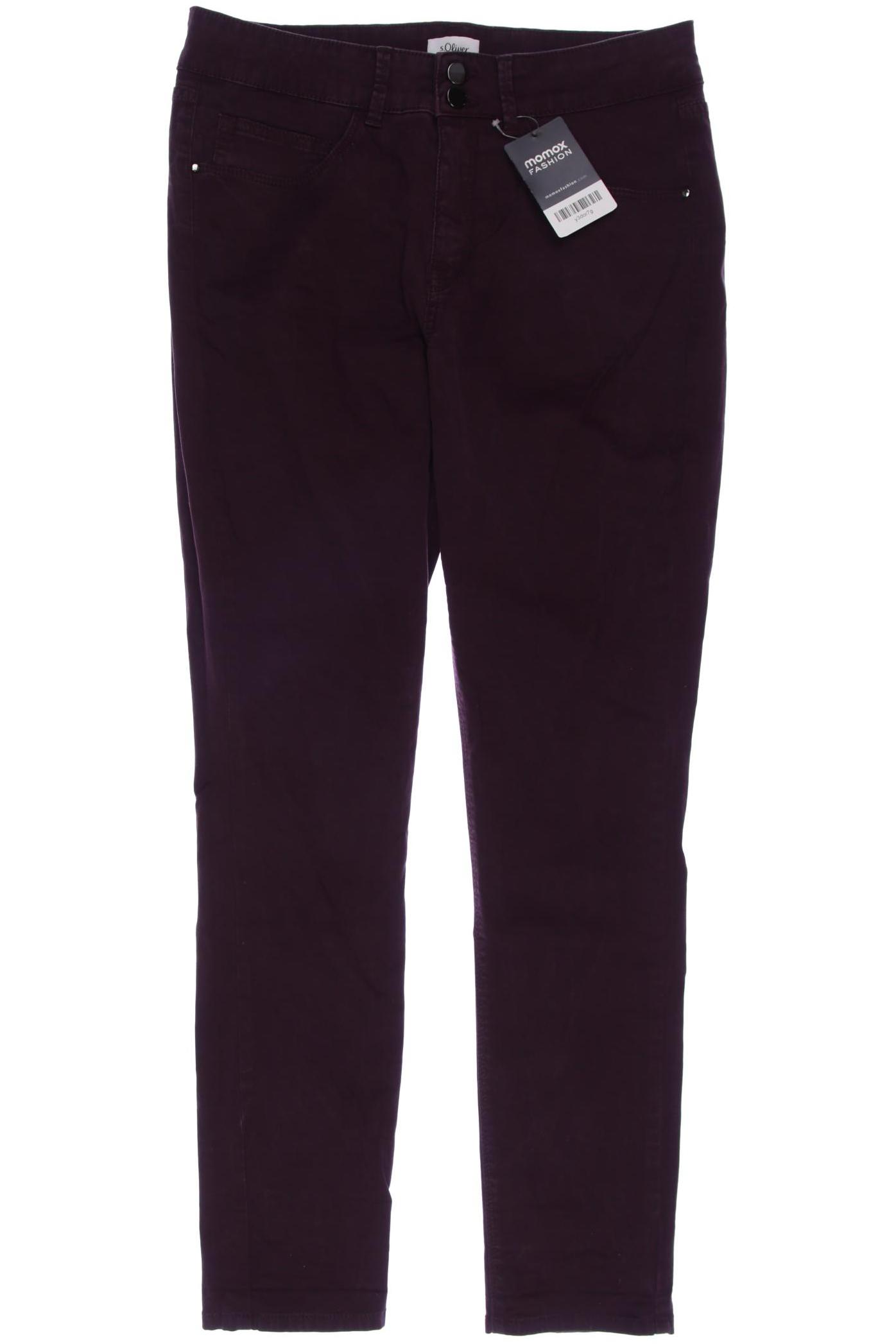 

s.Oliver Damen Jeans, bordeaux