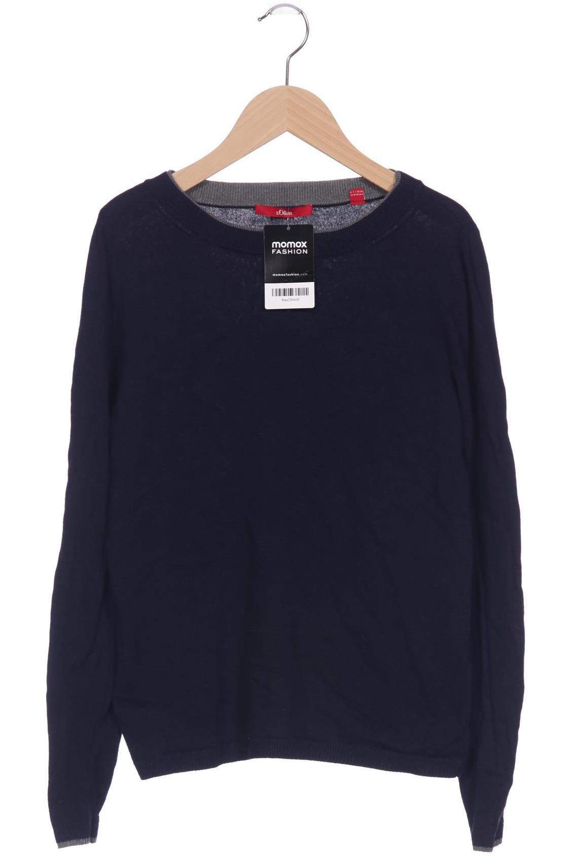 

s.Oliver Damen Pullover, marineblau, Gr. 36