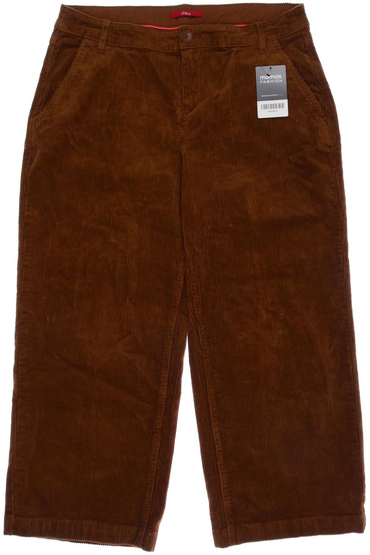 

s.Oliver Damen Stoffhose, braun, Gr. 40