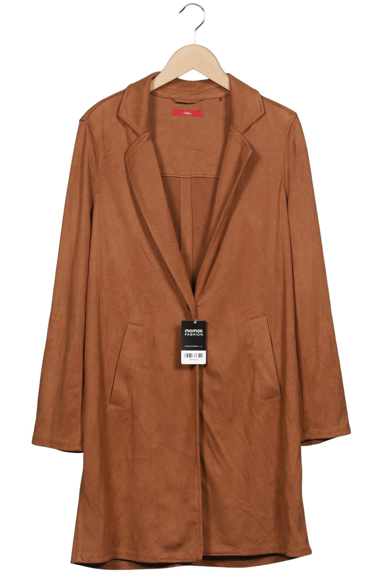 

s.Oliver Damen Mantel, braun, Gr. 42