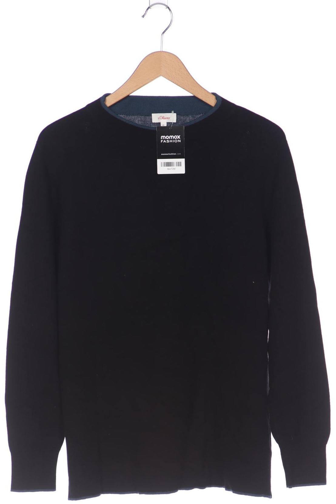 

s.Oliver Damen Pullover, schwarz, Gr. 46