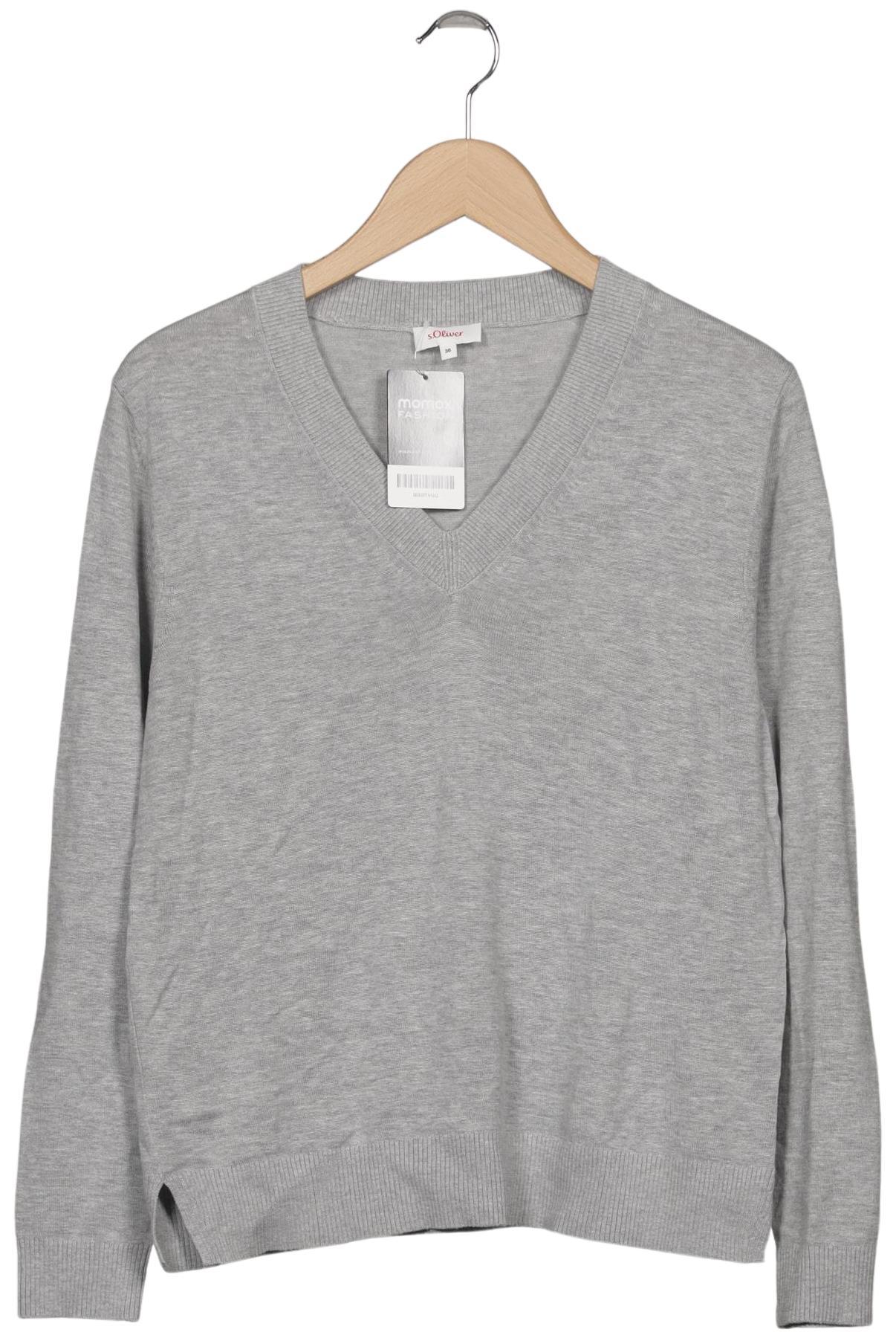 

s.Oliver Damen Pullover, grau, Gr. 36