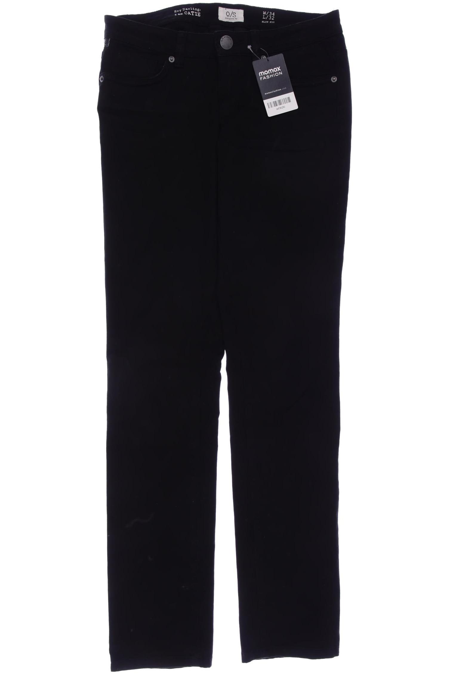 

s.Oliver Damen Jeans, schwarz, Gr. 34