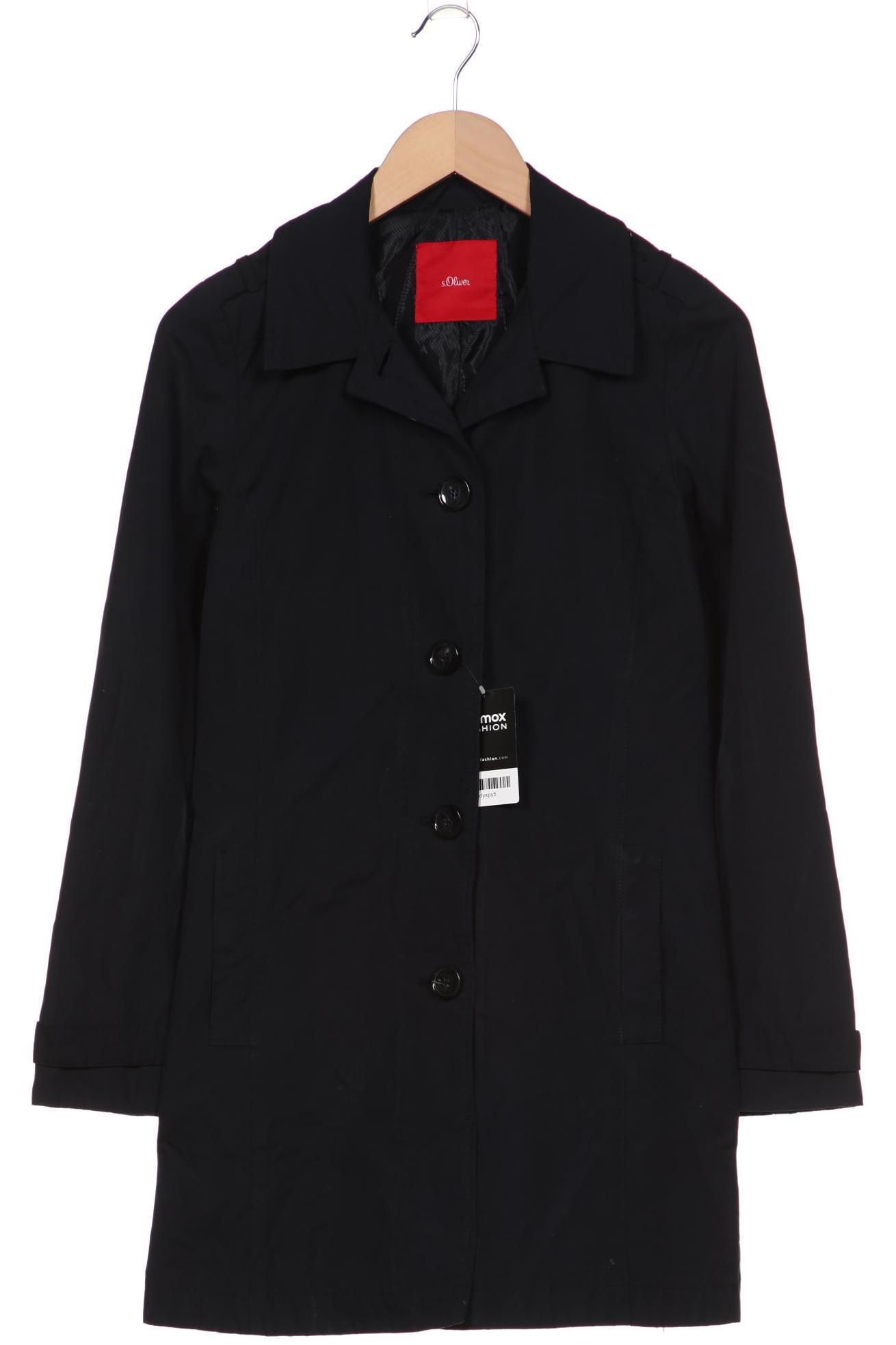 

s.Oliver Damen Mantel, marineblau