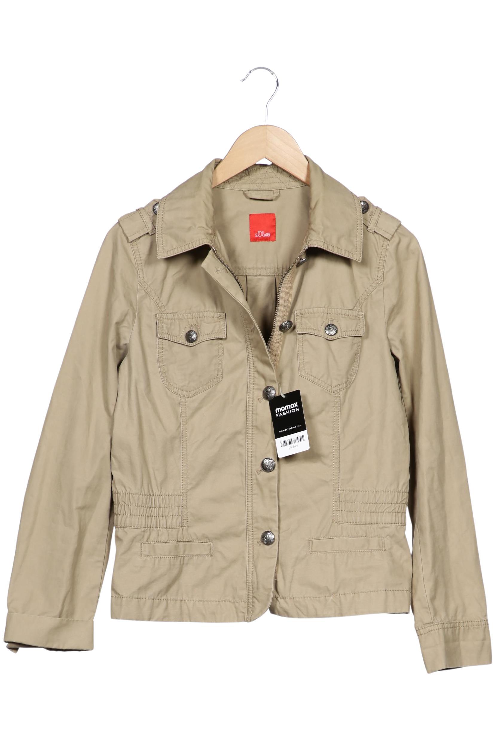 

s.Oliver Damen Jacke, beige, Gr. 38