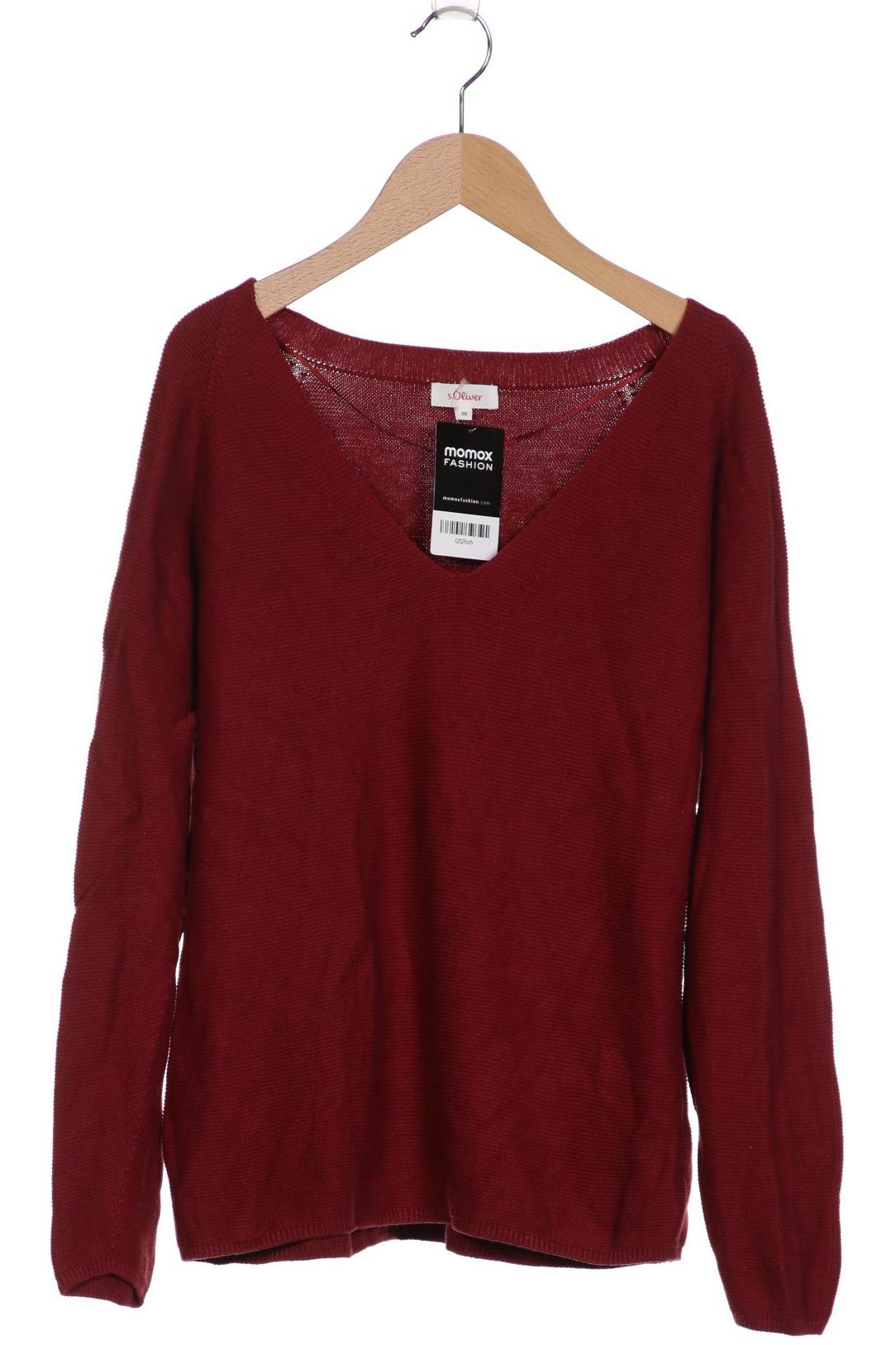 

s.Oliver Damen Pullover, bordeaux, Gr. 38