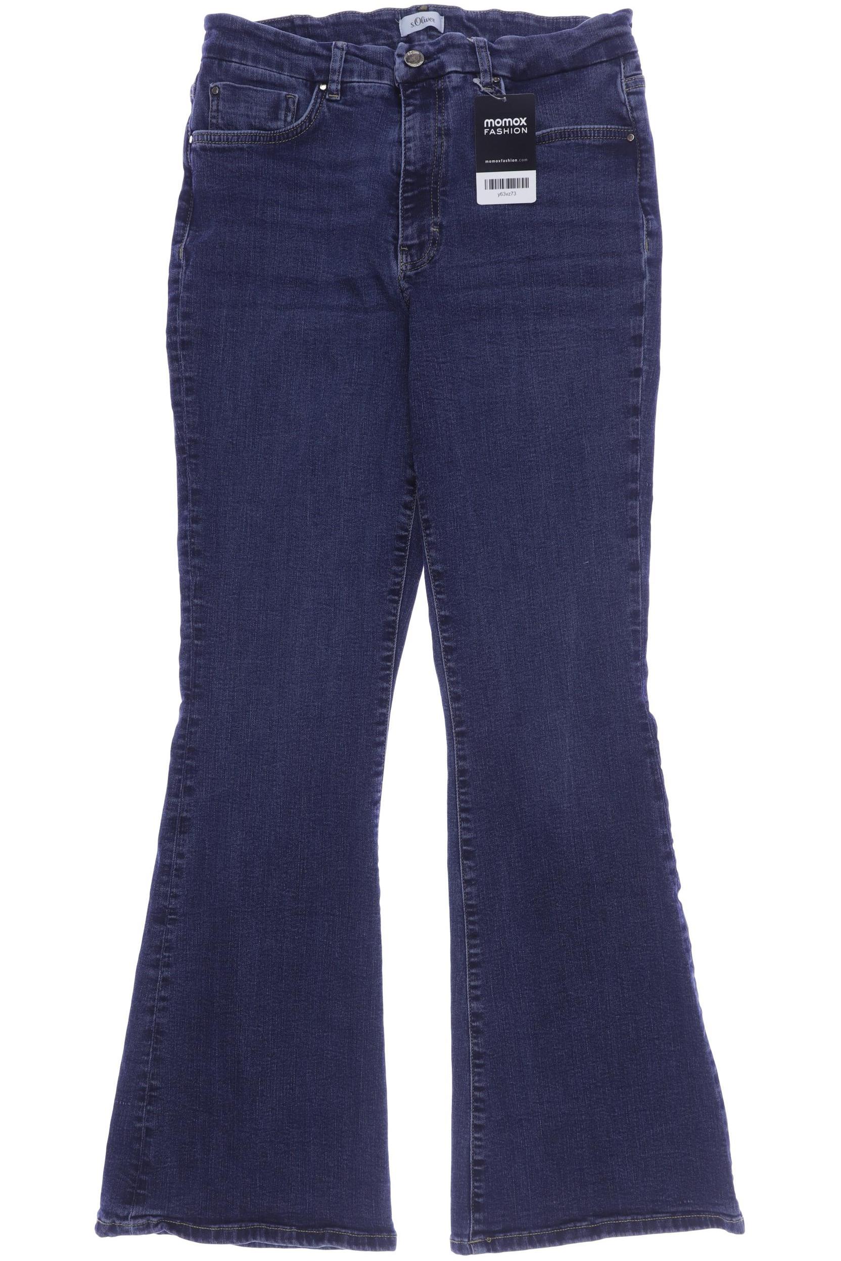 

s.Oliver Damen Jeans, blau