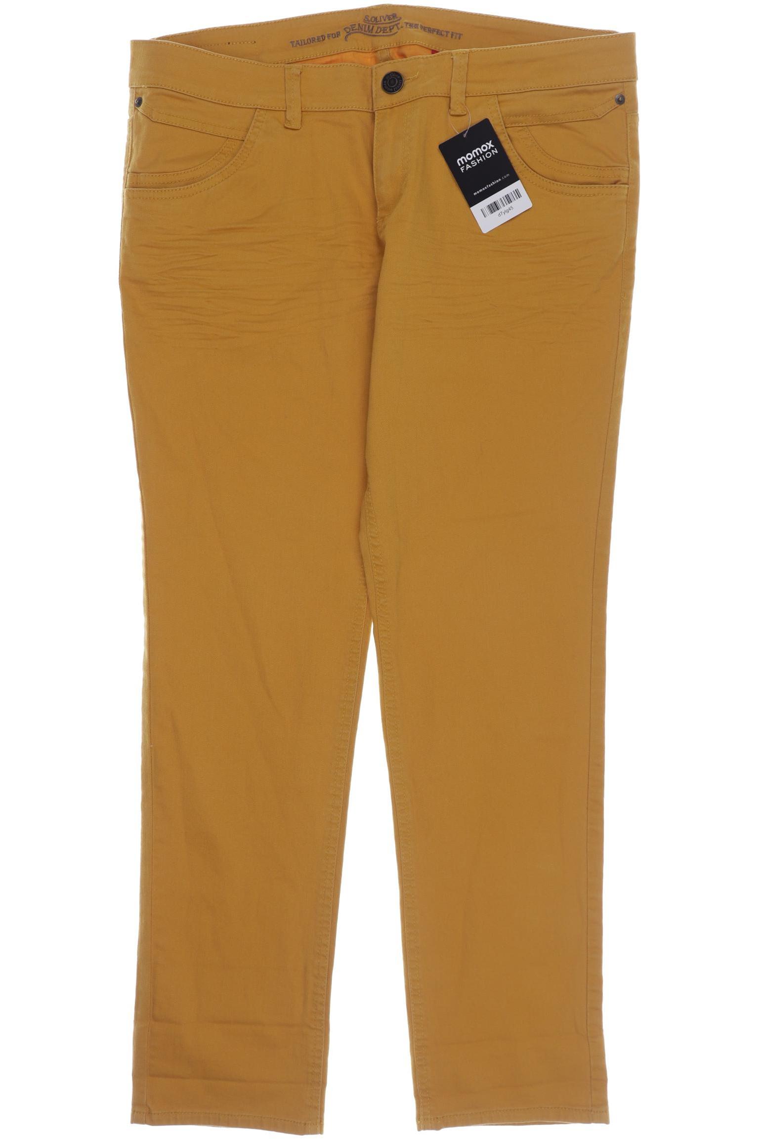 

s.Oliver Damen Jeans, orange
