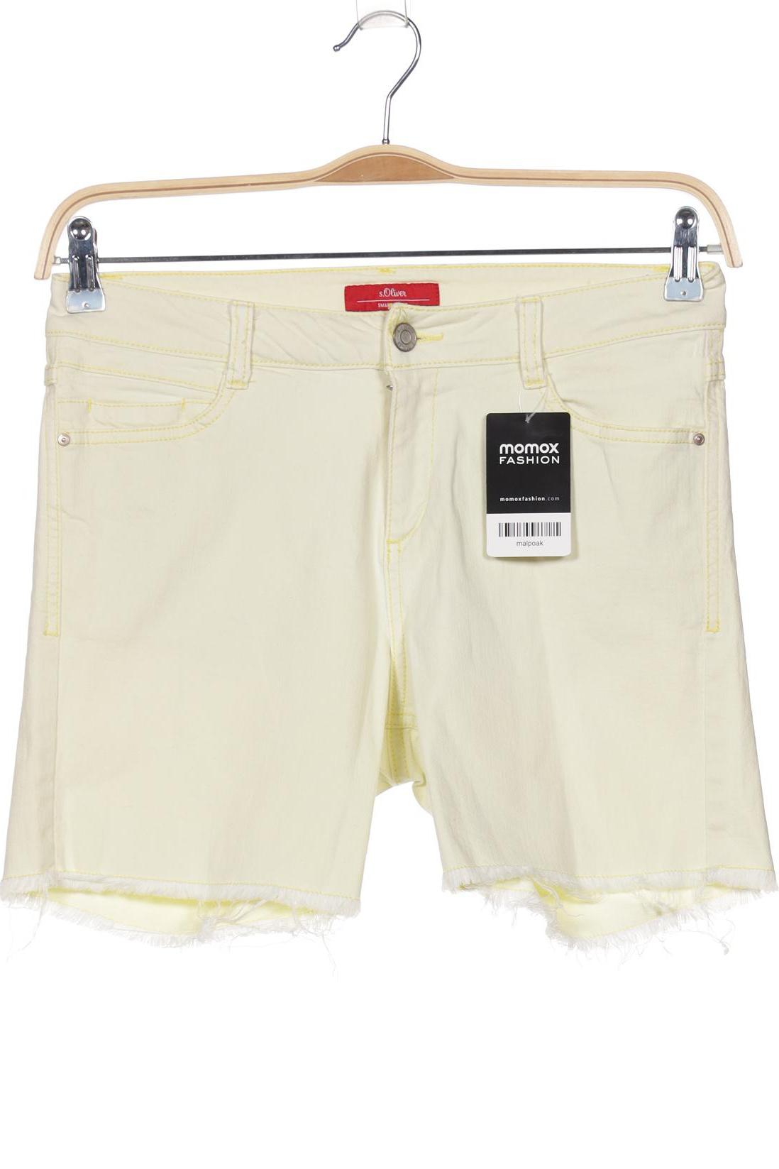 

s.Oliver Damen Shorts, gelb, Gr. 36