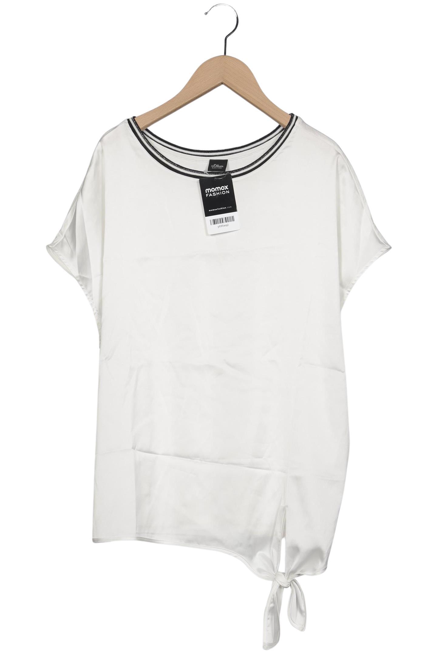 

s.Oliver Damen T-Shirt, cremeweiß, Gr. 38