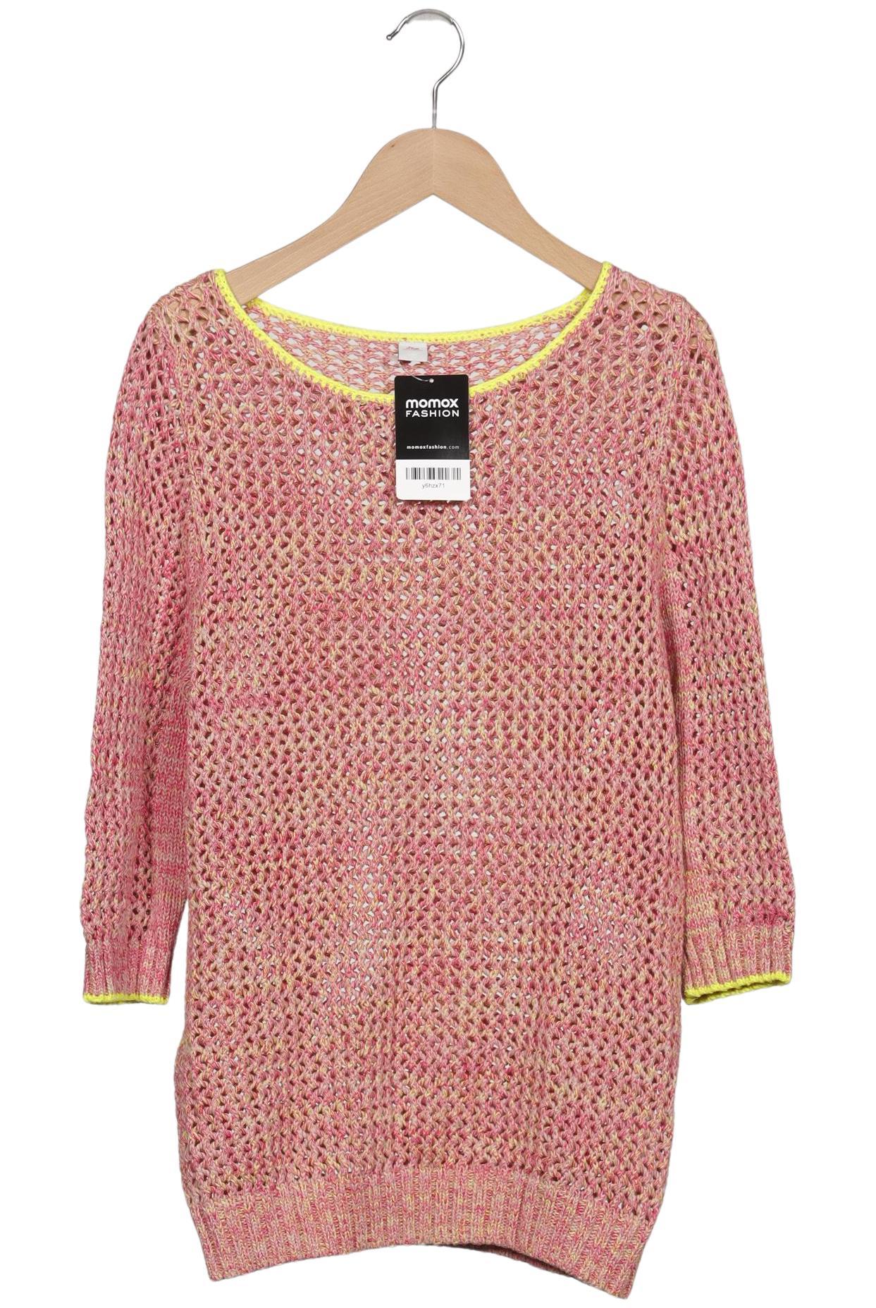 

s.Oliver Damen Pullover, neon, Gr. 40