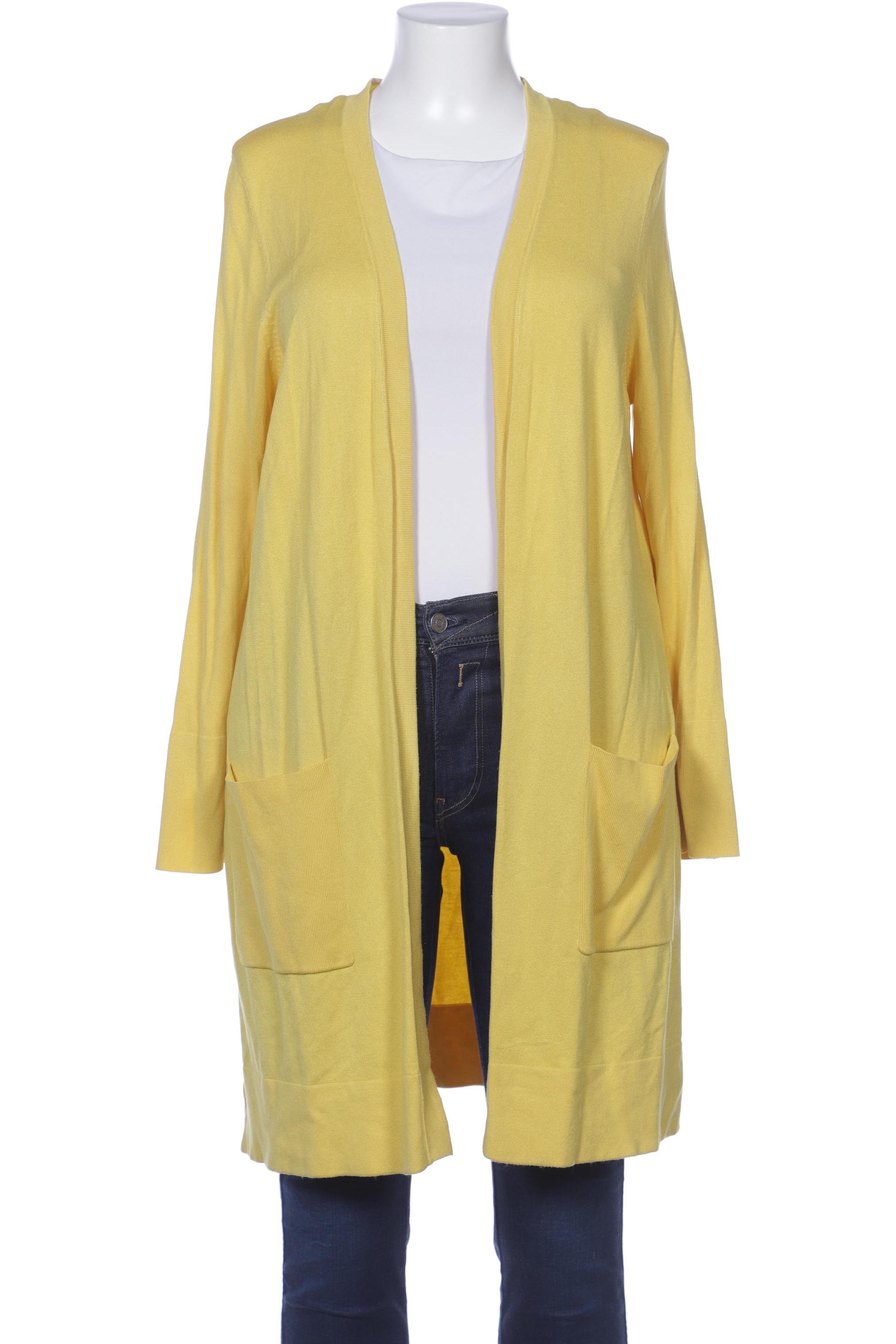 

s.Oliver Damen Strickjacke, gelb, Gr. 42