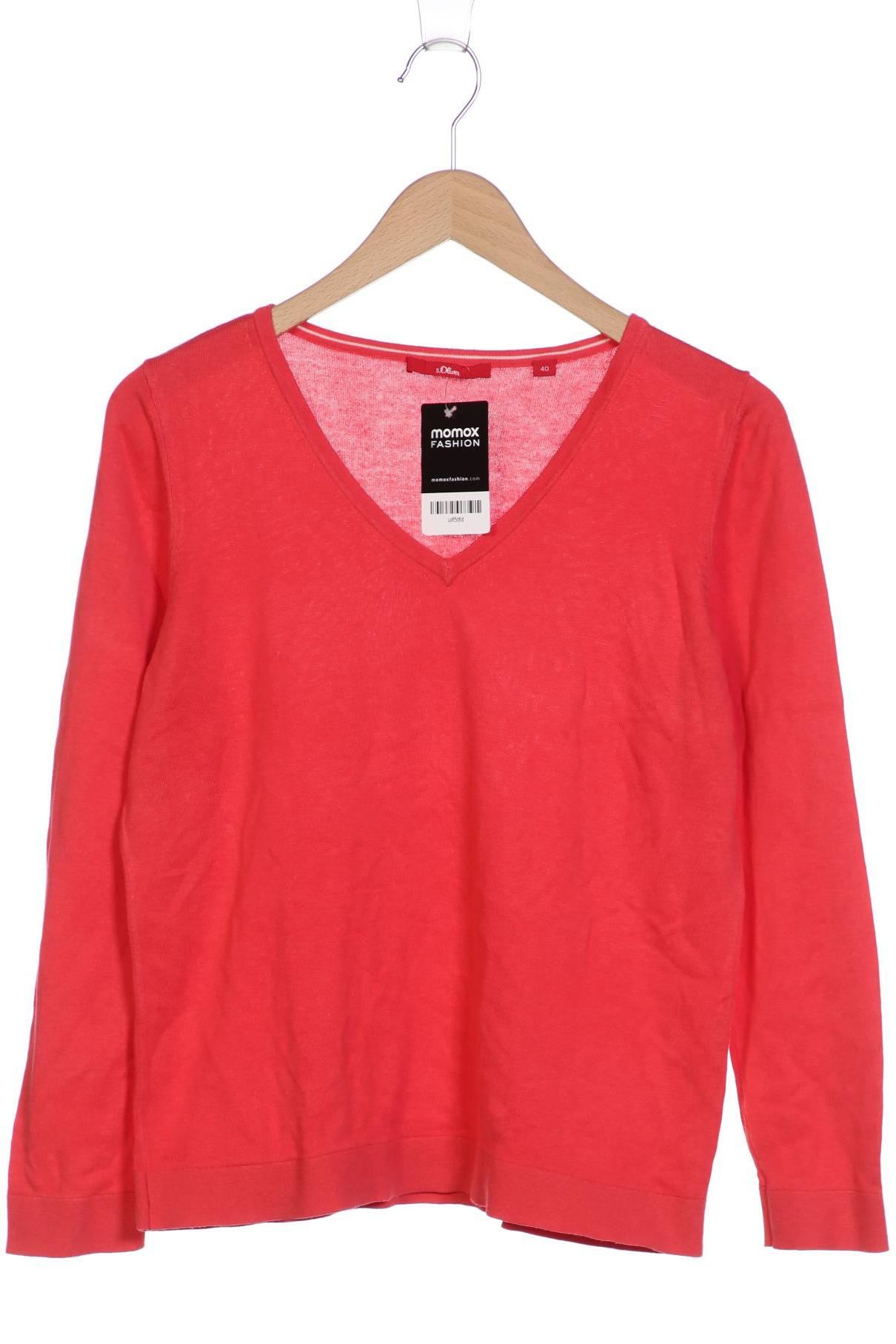 

s.Oliver Damen Pullover, rot, Gr. 40