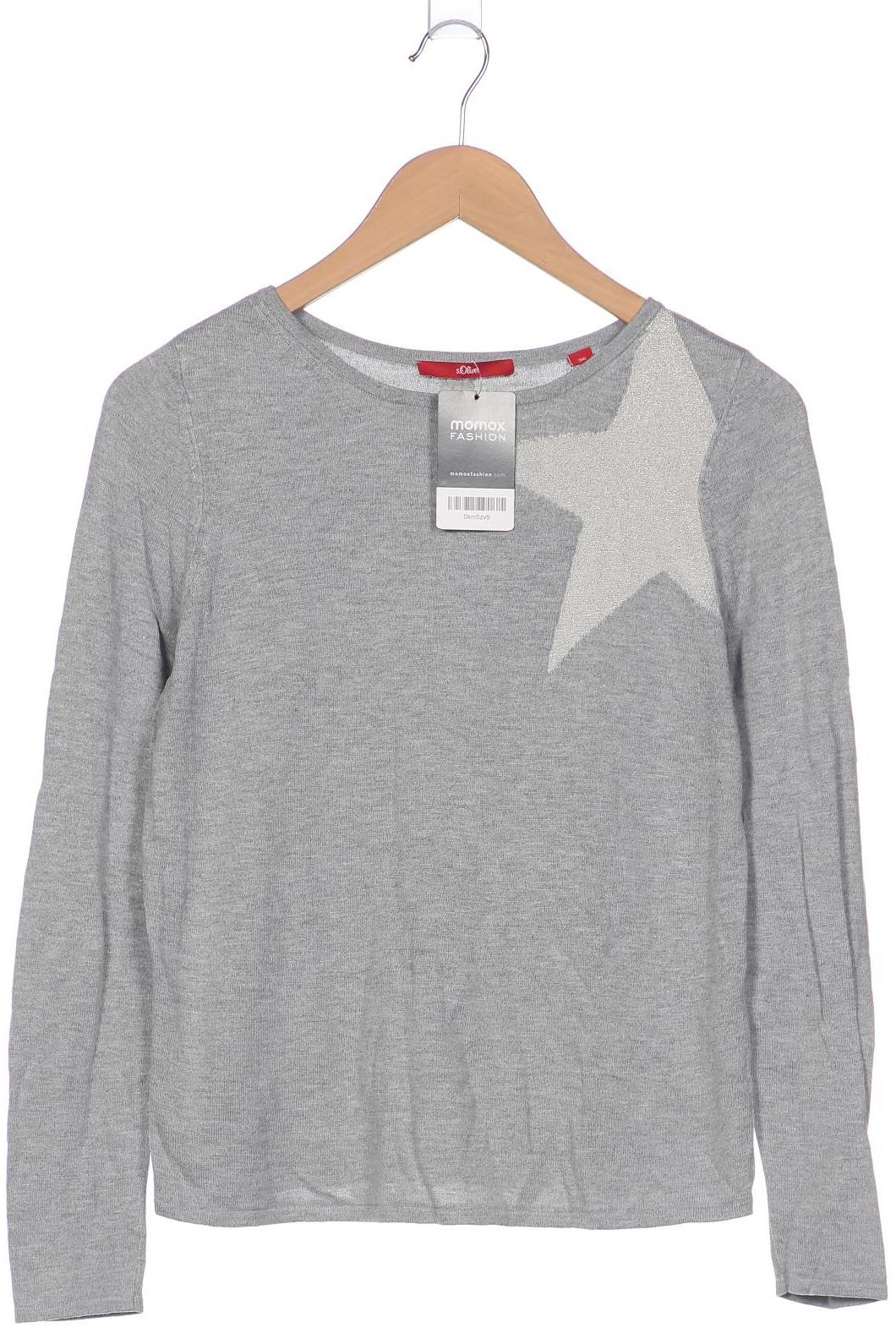 

s.Oliver Damen Pullover, grau, Gr. 36