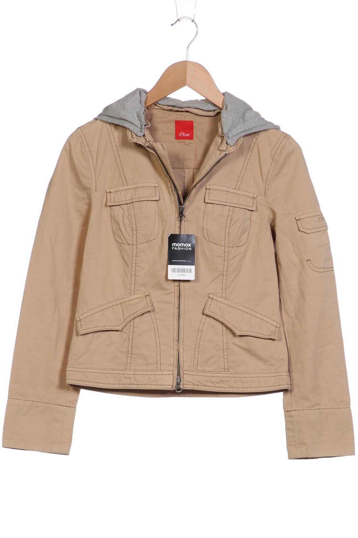 

s.Oliver Damen Jacke, beige, Gr. 34