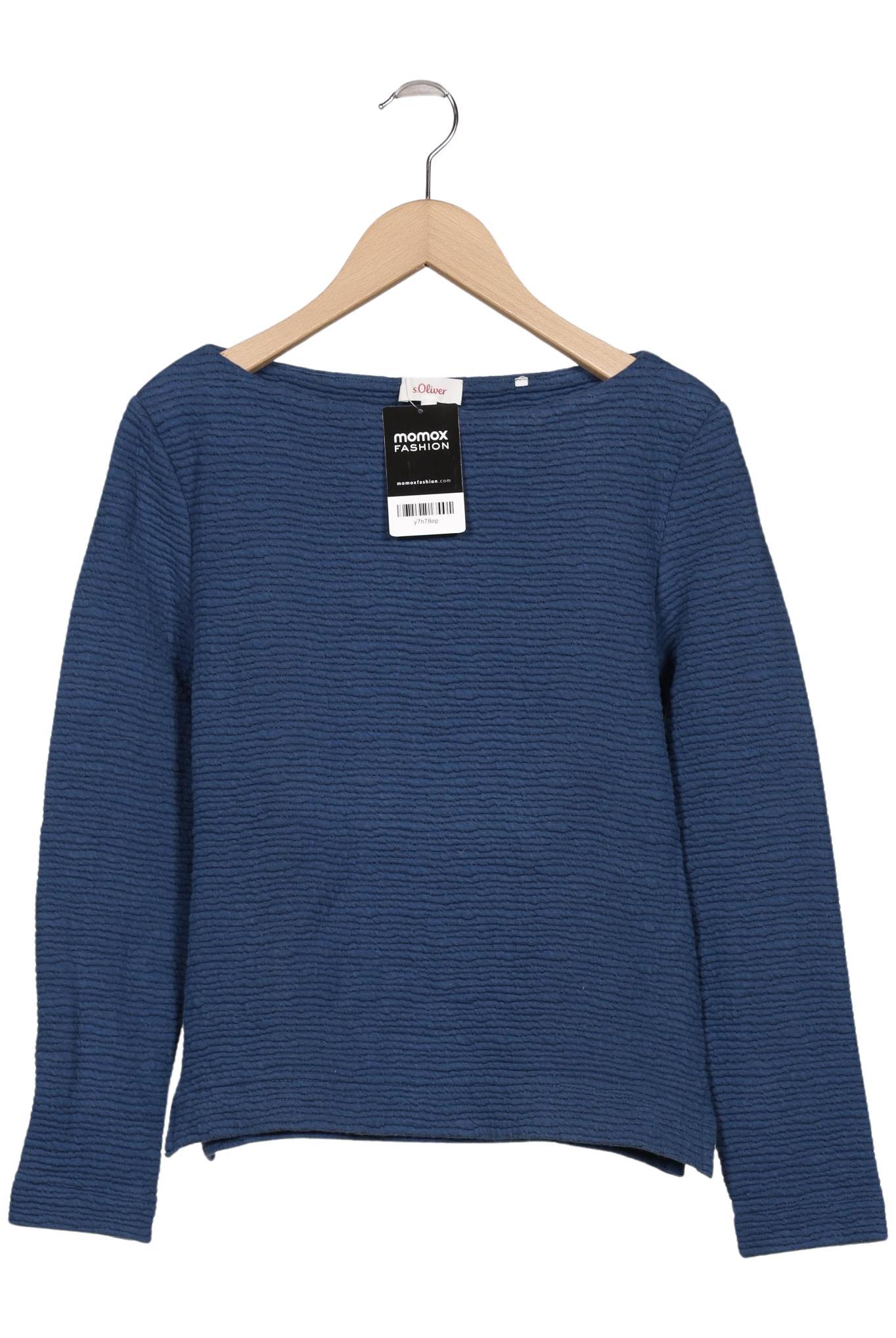 

s.Oliver Damen Sweatshirt, marineblau, Gr. 34