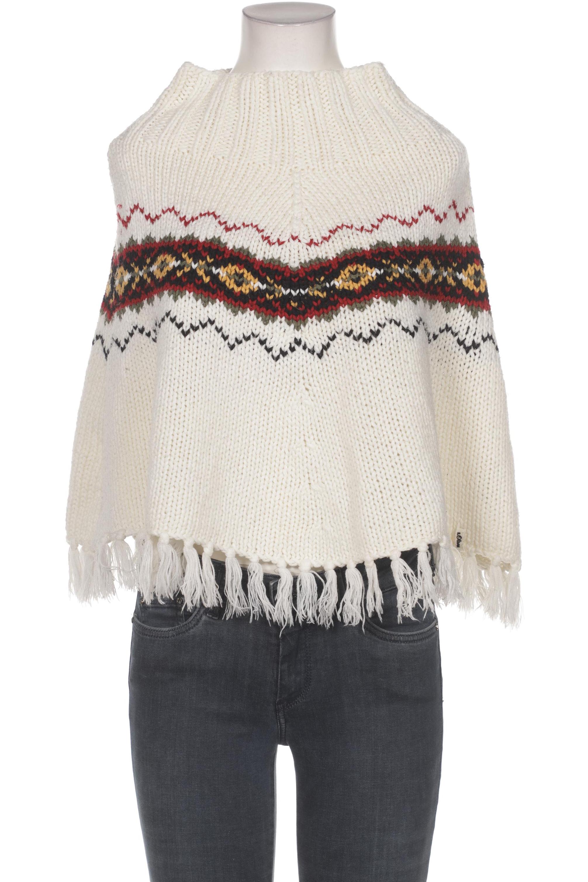

s.Oliver Damen Pullover, cremeweiß, Gr. uni