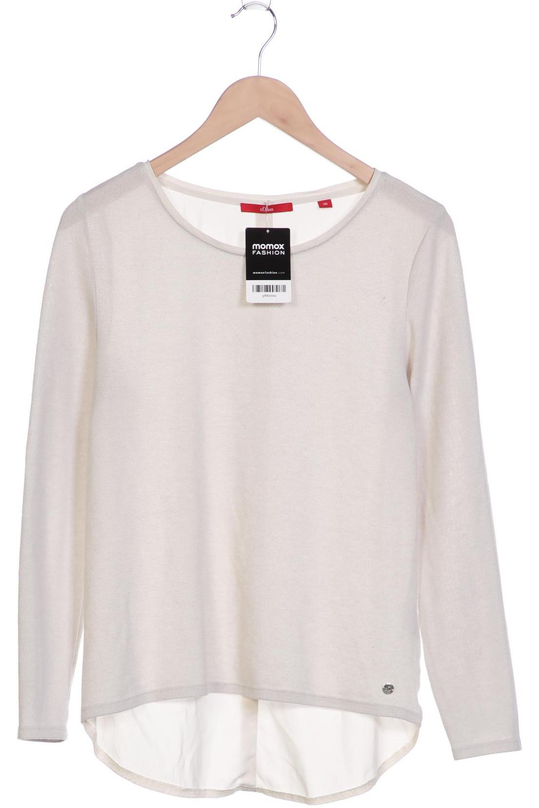 

s.Oliver Damen Pullover, cremeweiß, Gr. 36