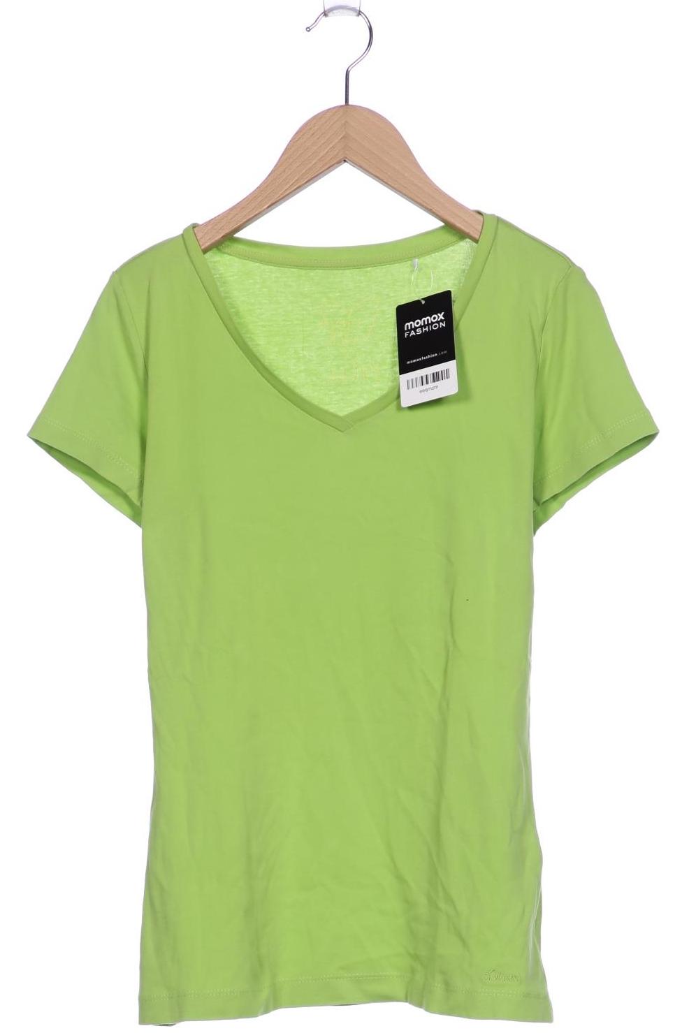 

s.Oliver Damen T-Shirt, grün, Gr. 38