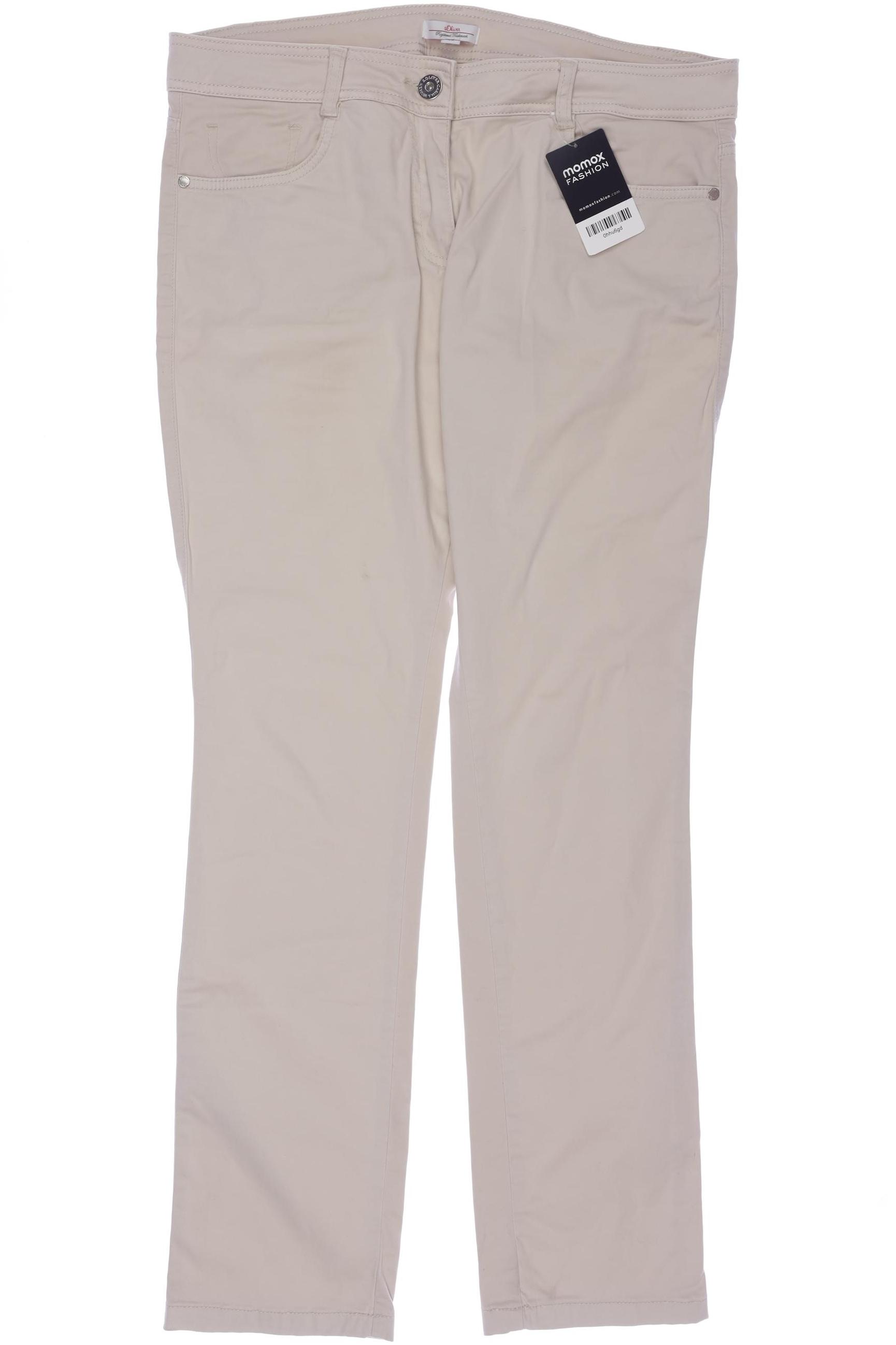 

s.Oliver Damen Jeans, beige, Gr. 42