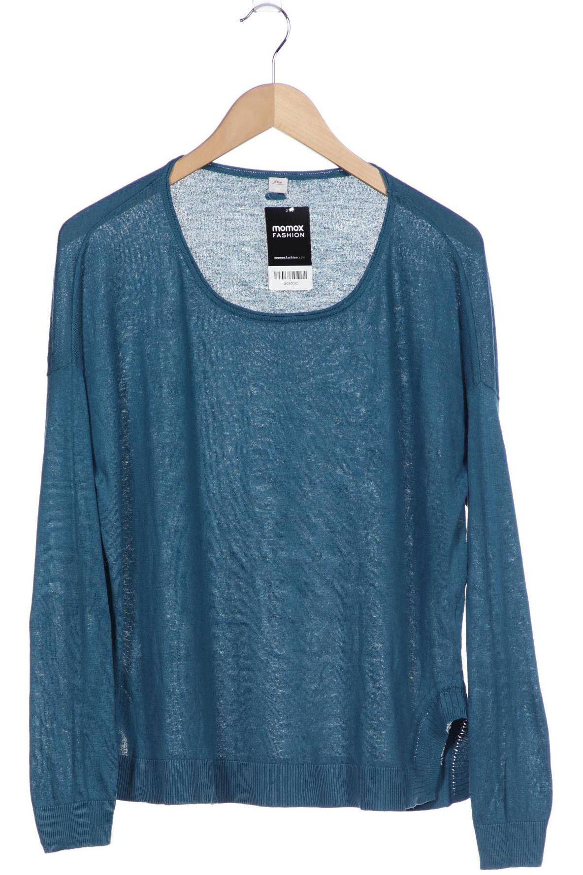 

s.Oliver Damen Pullover, blau, Gr. 38