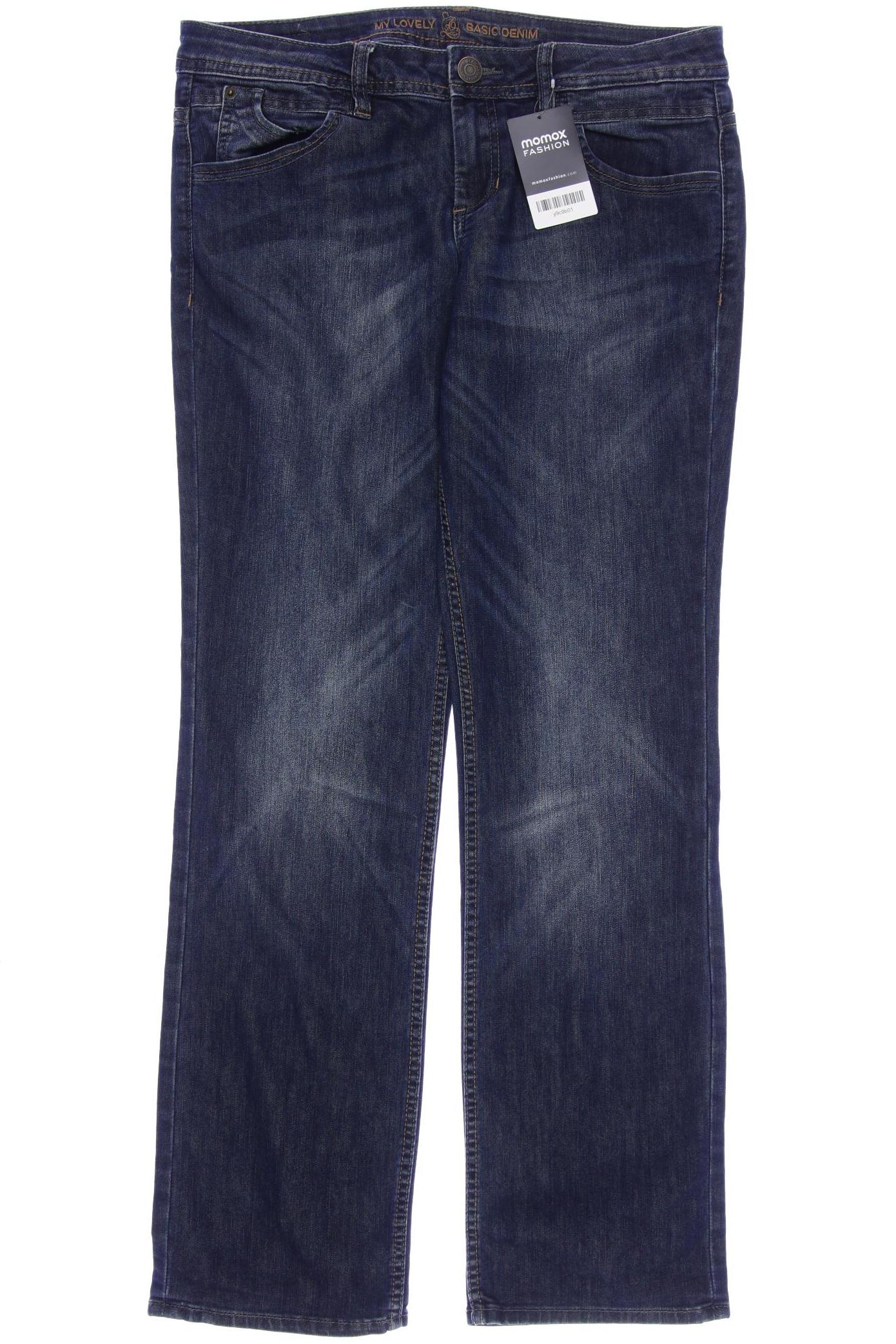 

s.Oliver Damen Jeans, marineblau