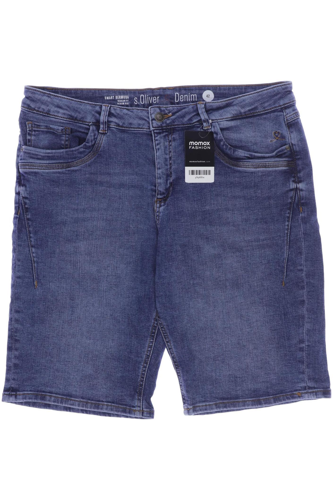

s.Oliver Damen Shorts, blau