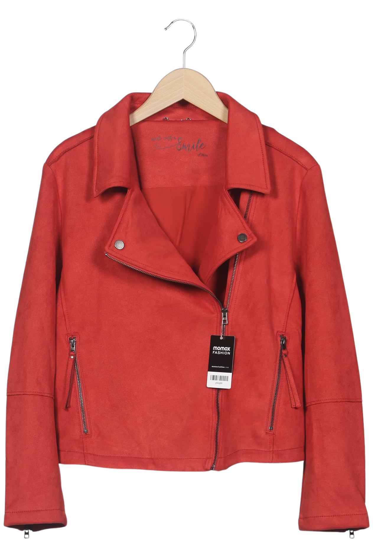 

s.Oliver Damen Jacke, rot, Gr. 44
