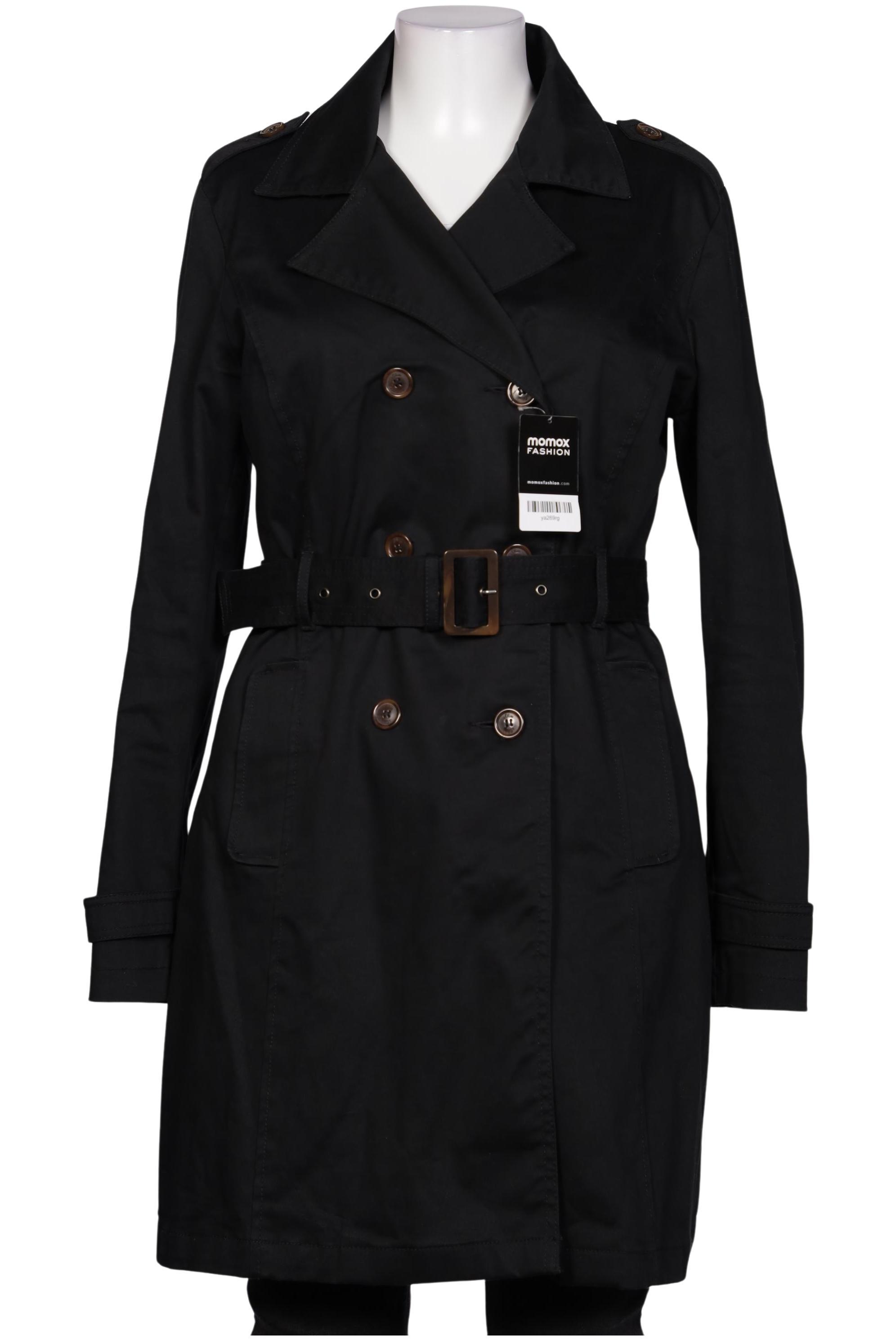 

s.Oliver Damen Mantel, schwarz, Gr. 42