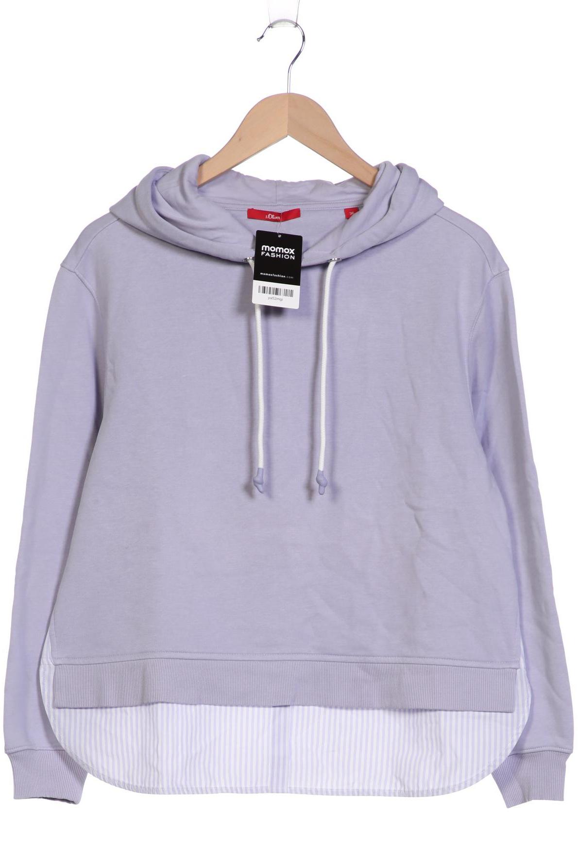 

s.Oliver Damen Kapuzenpullover, flieder, Gr. 36