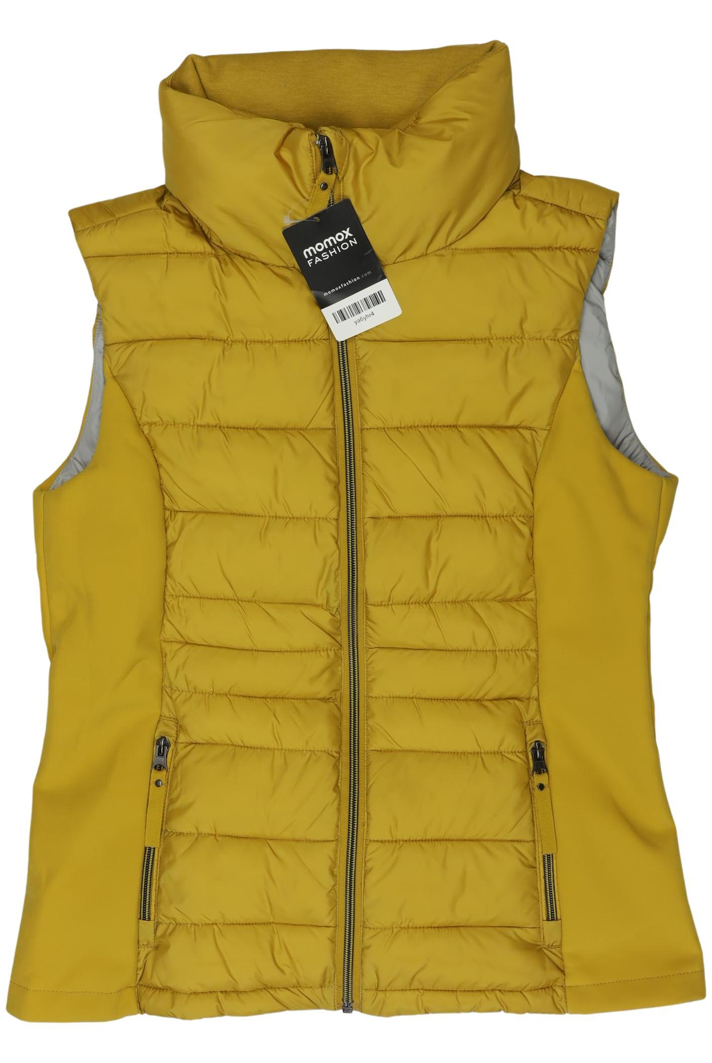 

s.Oliver Damen Weste, gelb, Gr. 38