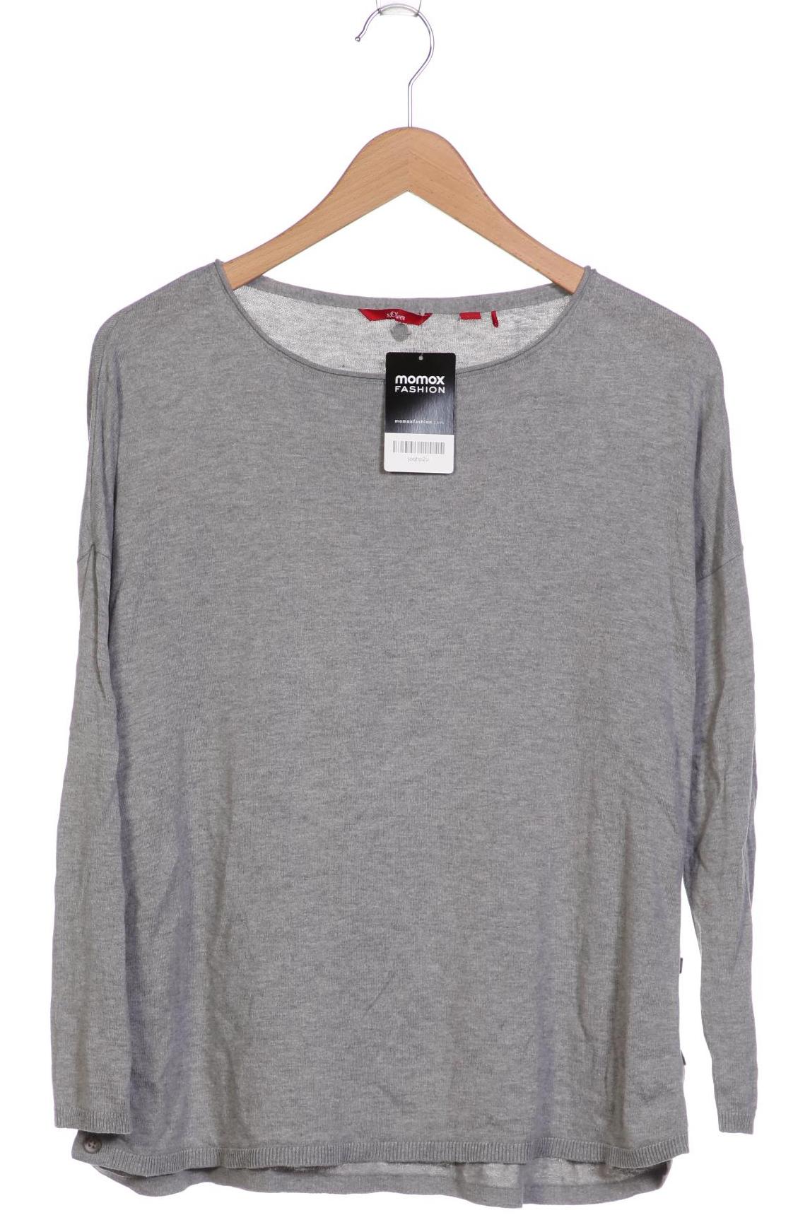

s.Oliver Damen Pullover, grau, Gr. 38
