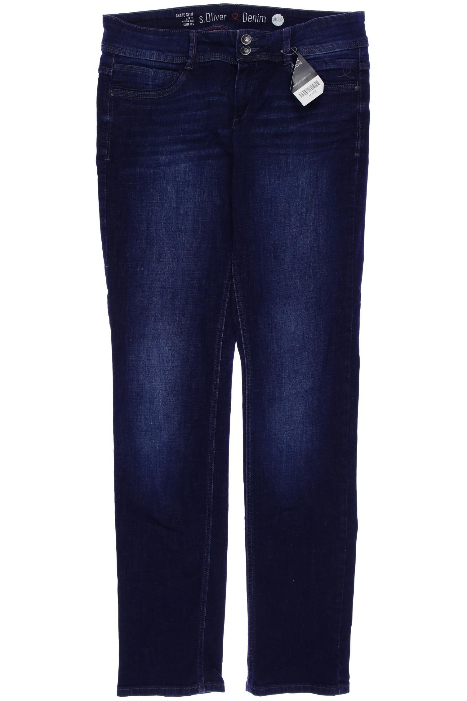 

s.Oliver Damen Jeans, marineblau, Gr. 38