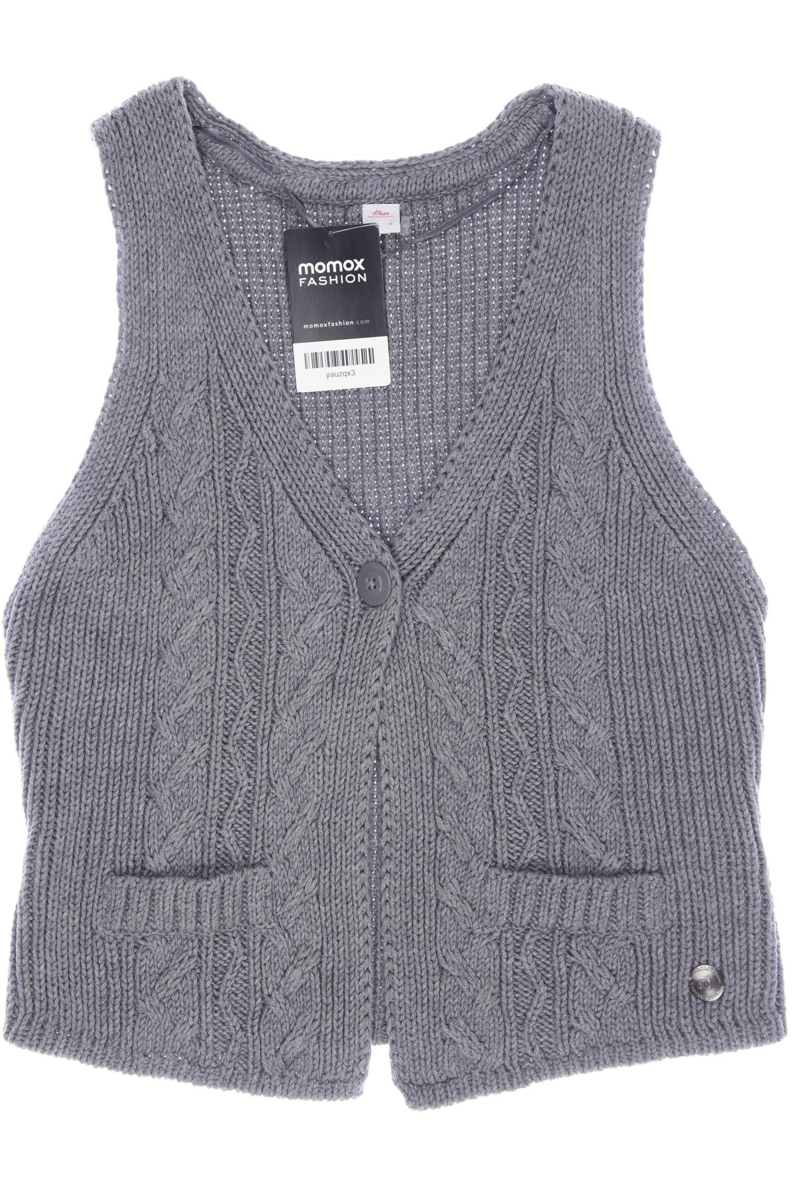 

s.Oliver Damen Weste, grau