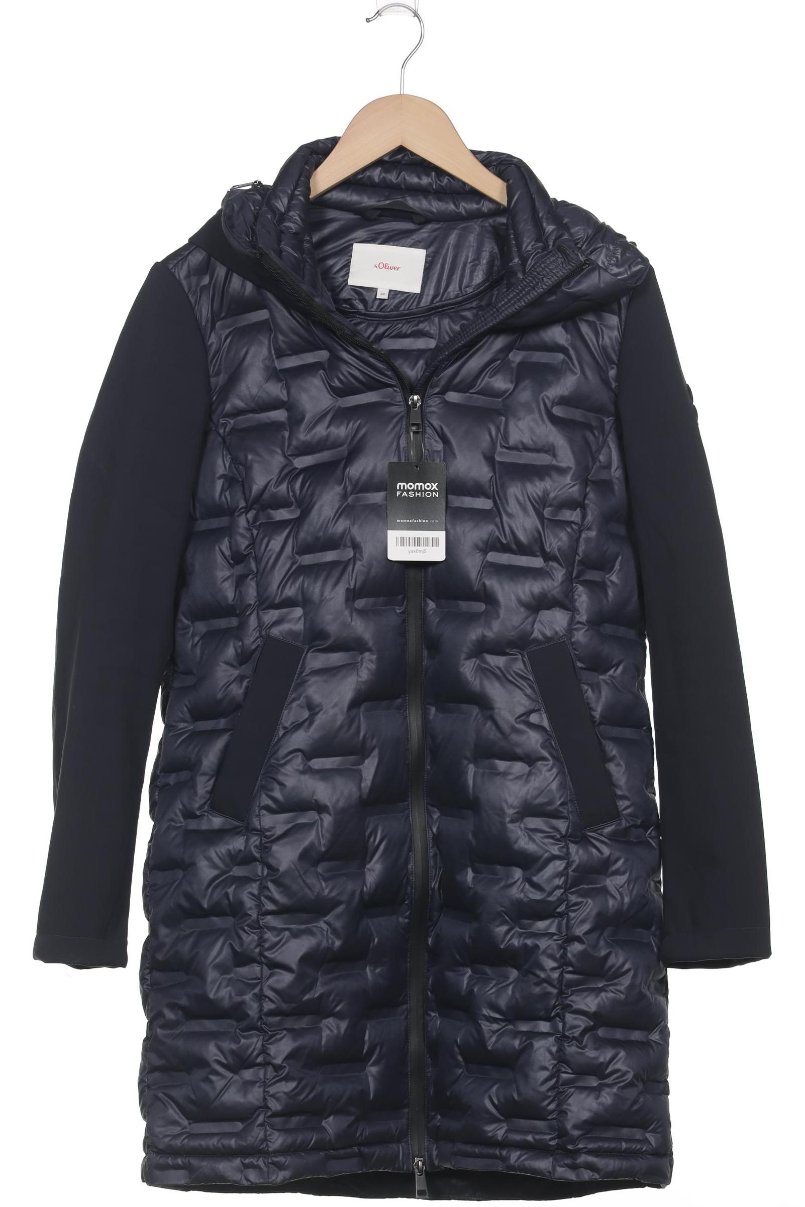 

s.Oliver Damen Mantel, marineblau, Gr. 38