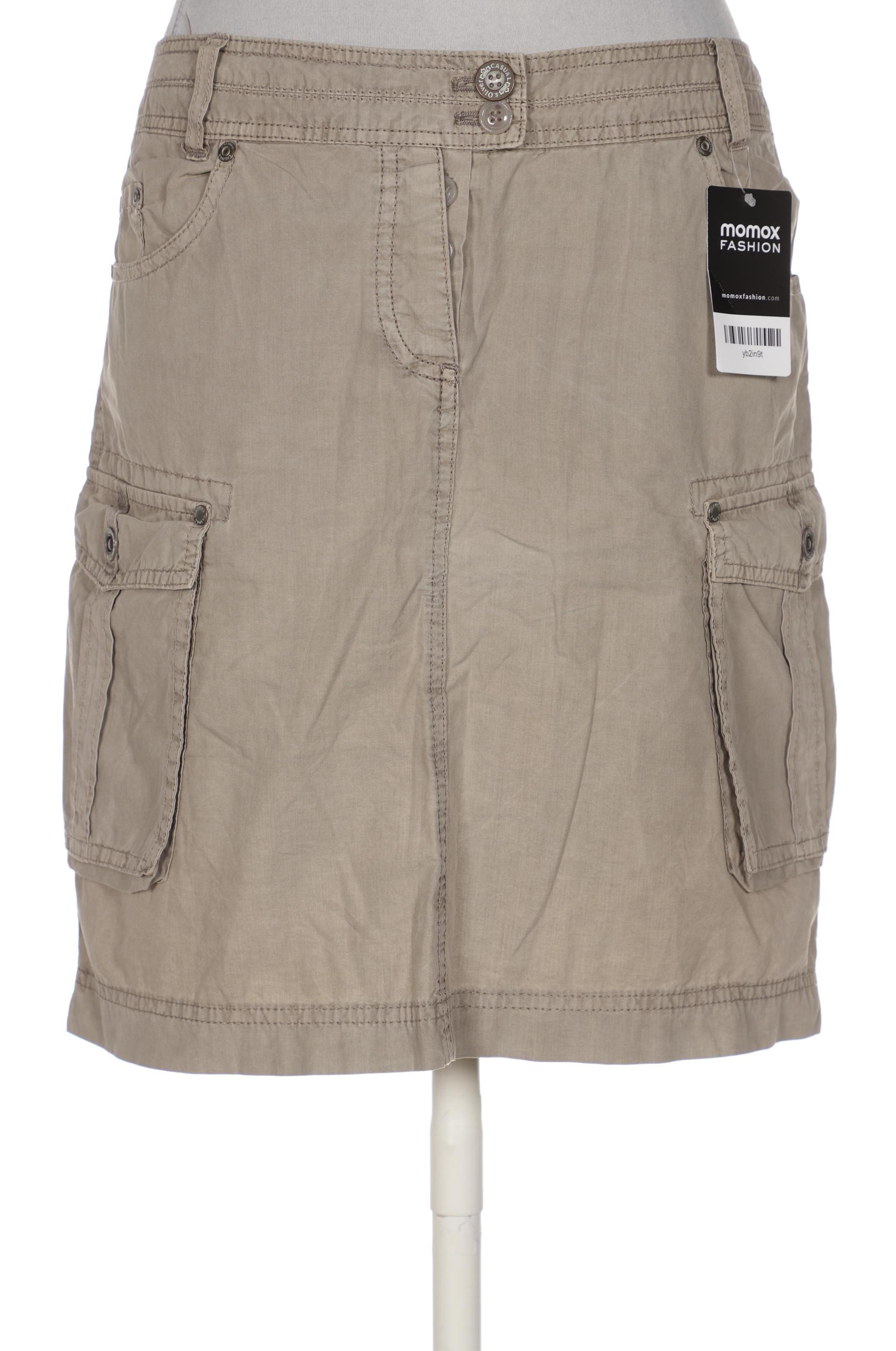 

s.Oliver Damen Rock, beige, Gr. 38