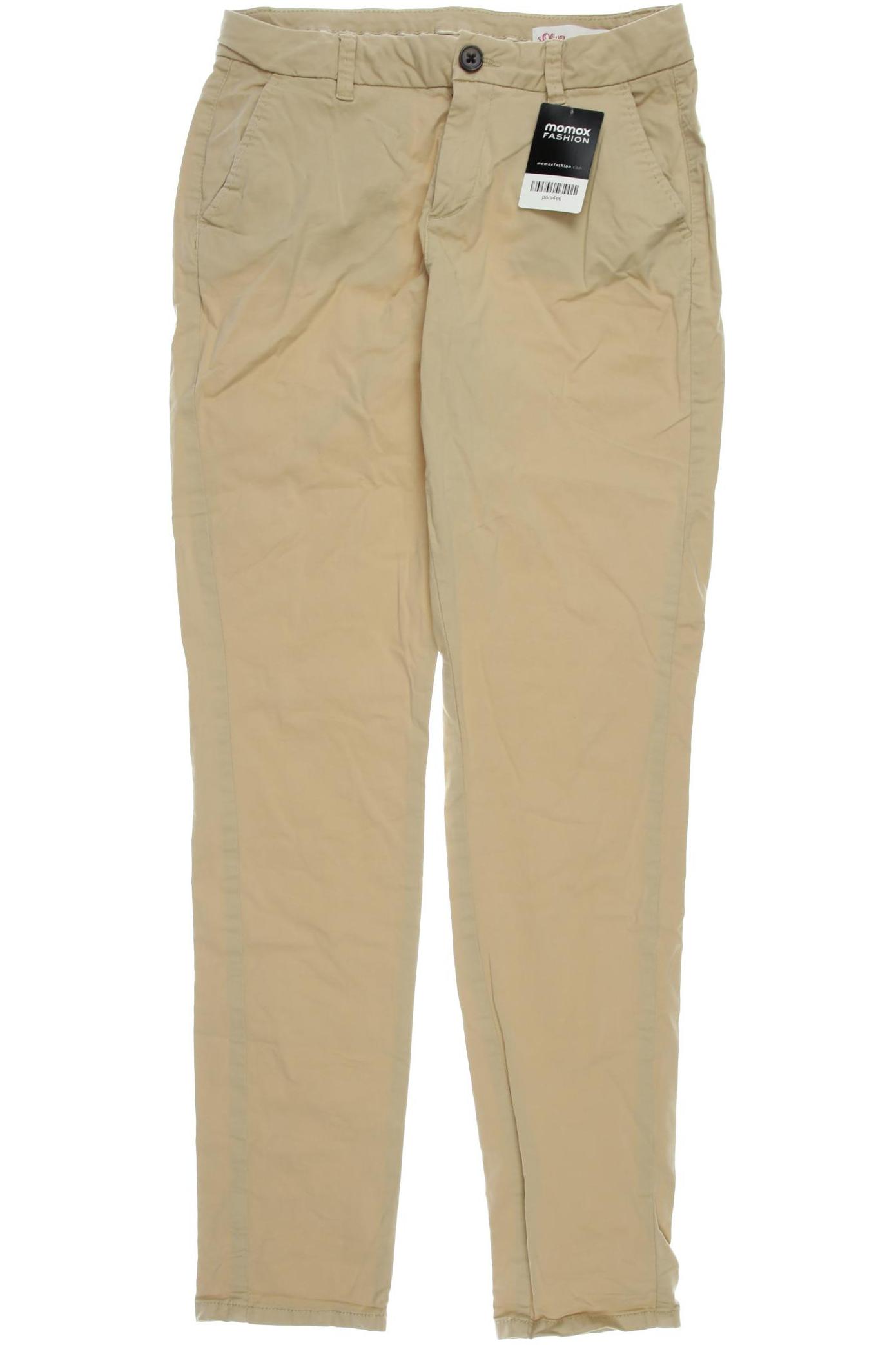 

s.Oliver Damen Stoffhose, beige, Gr. 36
