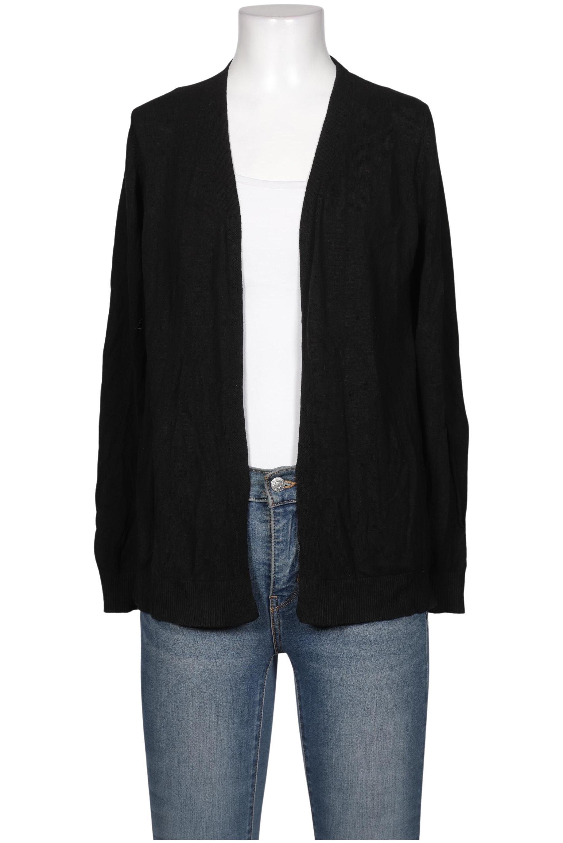 

s.Oliver Damen Strickjacke, schwarz, Gr. 34