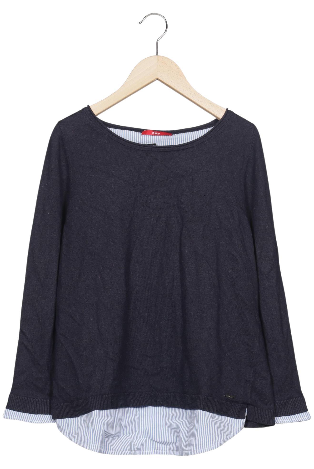 

s.Oliver Damen Pullover, marineblau, Gr. 42