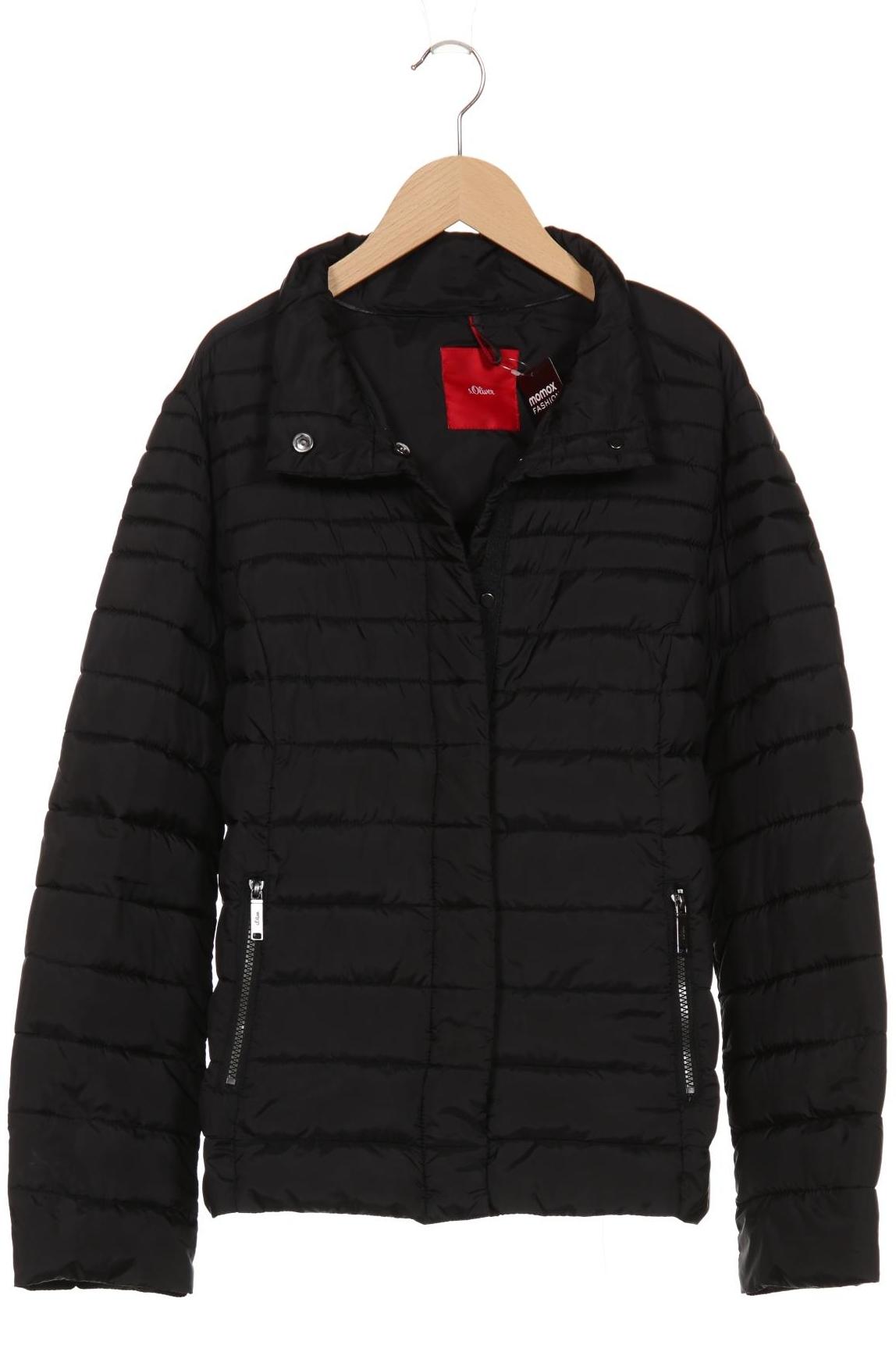 

s.Oliver Damen Jacke, schwarz, Gr. 42