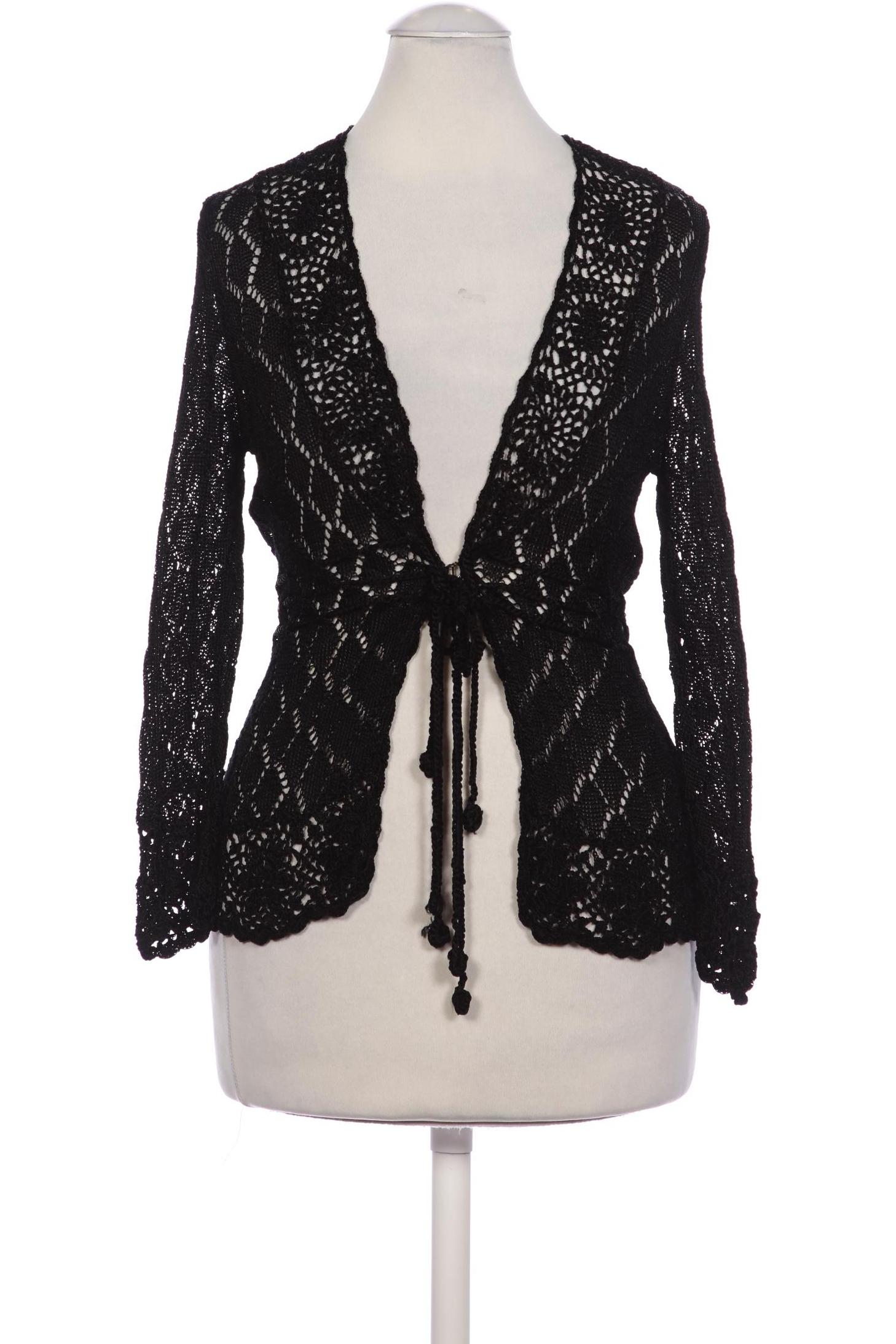 

s.Oliver Damen Strickjacke, schwarz, Gr. 36