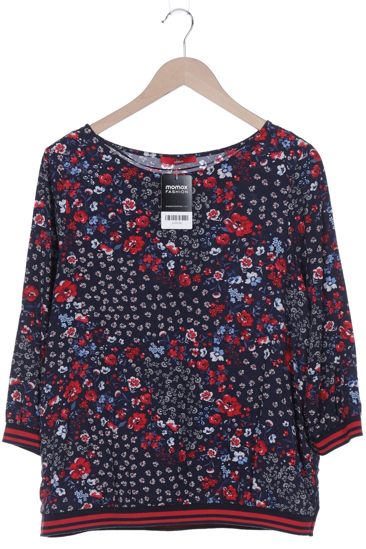 

s.Oliver Damen Langarmshirt, marineblau, Gr. 40