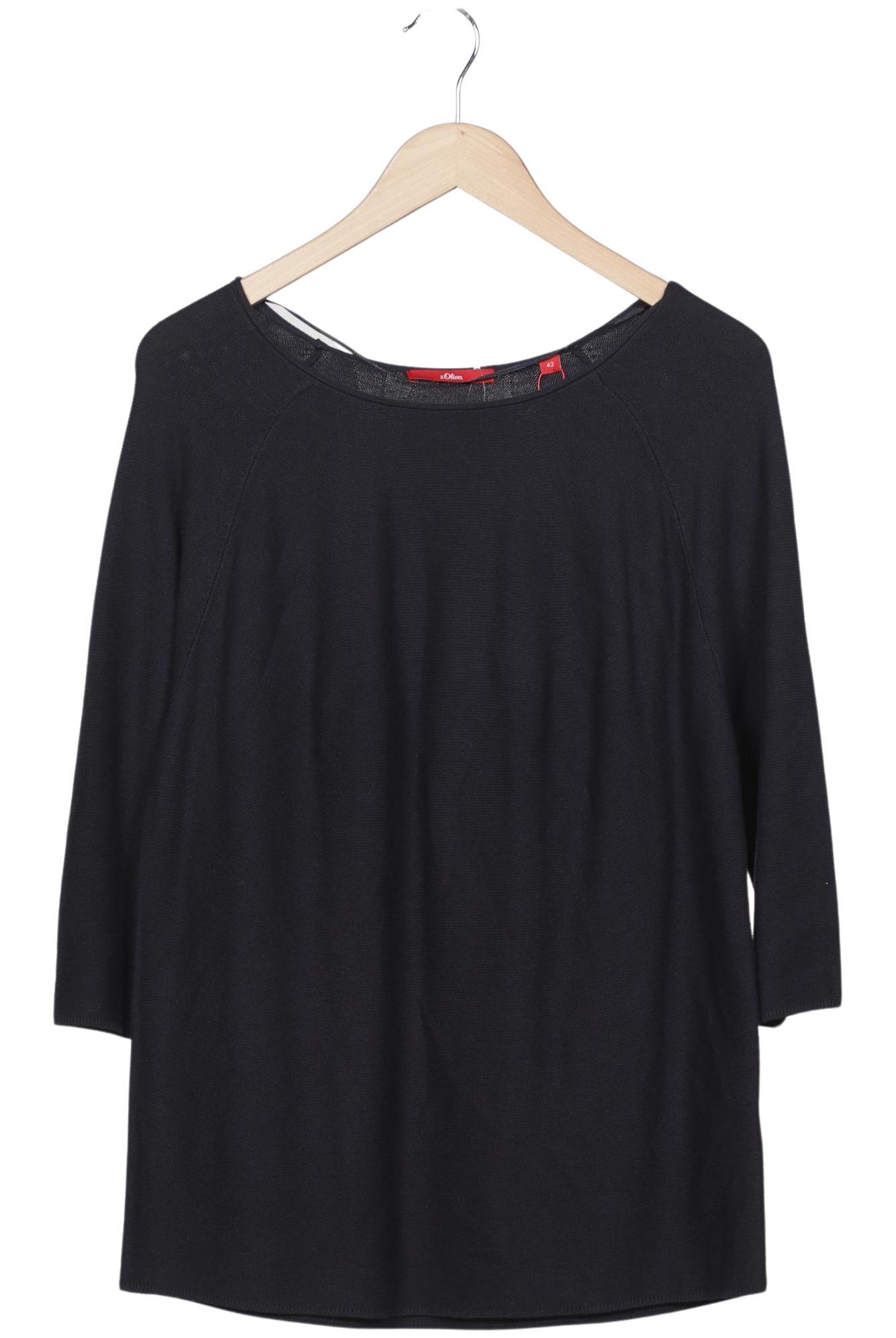 

s.Oliver Damen Pullover, schwarz, Gr. 42
