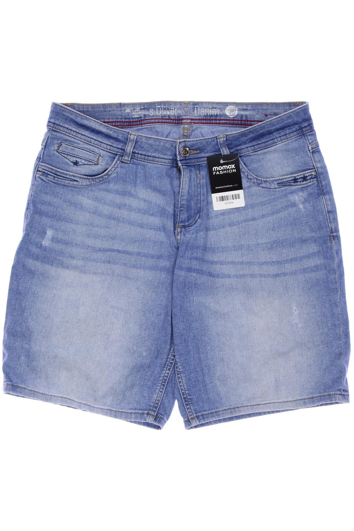 

s.Oliver Damen Shorts, blau, Gr. 38