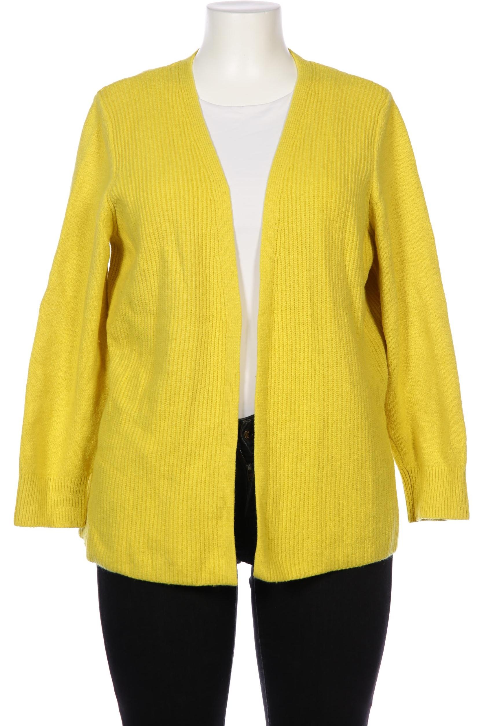 

s.Oliver Damen Strickjacke, gelb, Gr. 44